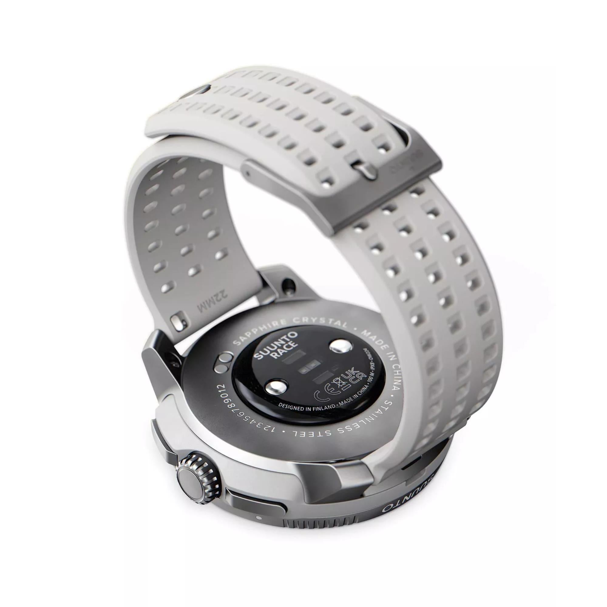 Suunto SS050931000 Race Birch Digital Smart Fitness Watch