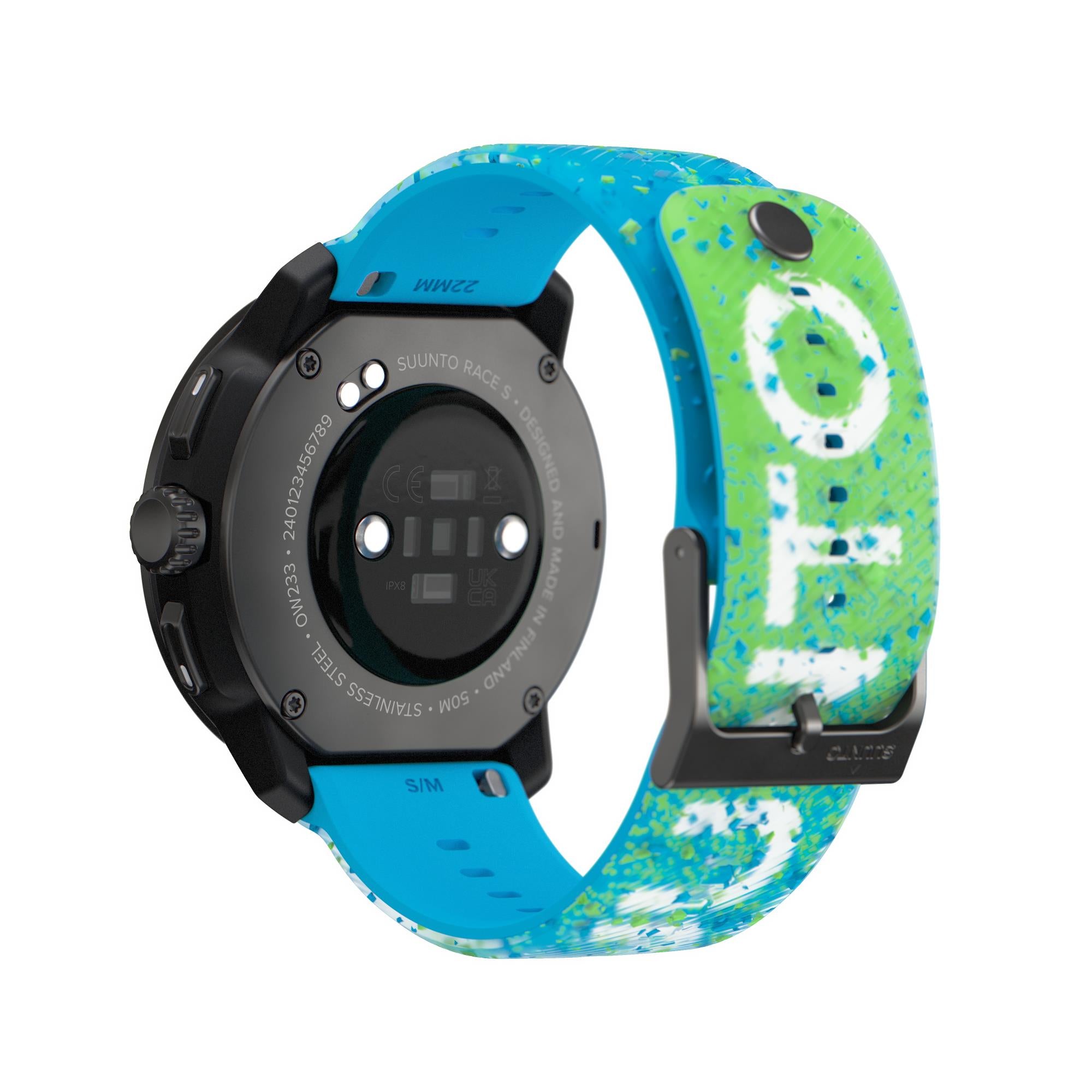 Suunto SS051015000 Race S AMOLED Digital Smart Fitness Watch
