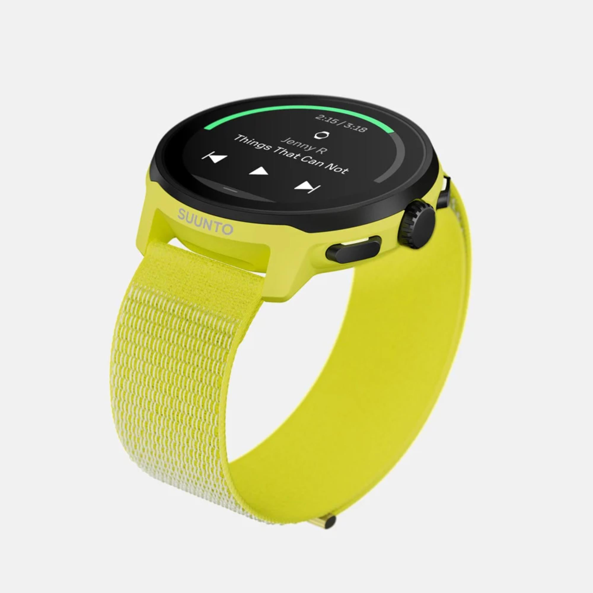 Suunto SS051111000 Run Lime Digital Smart Fitness Watch