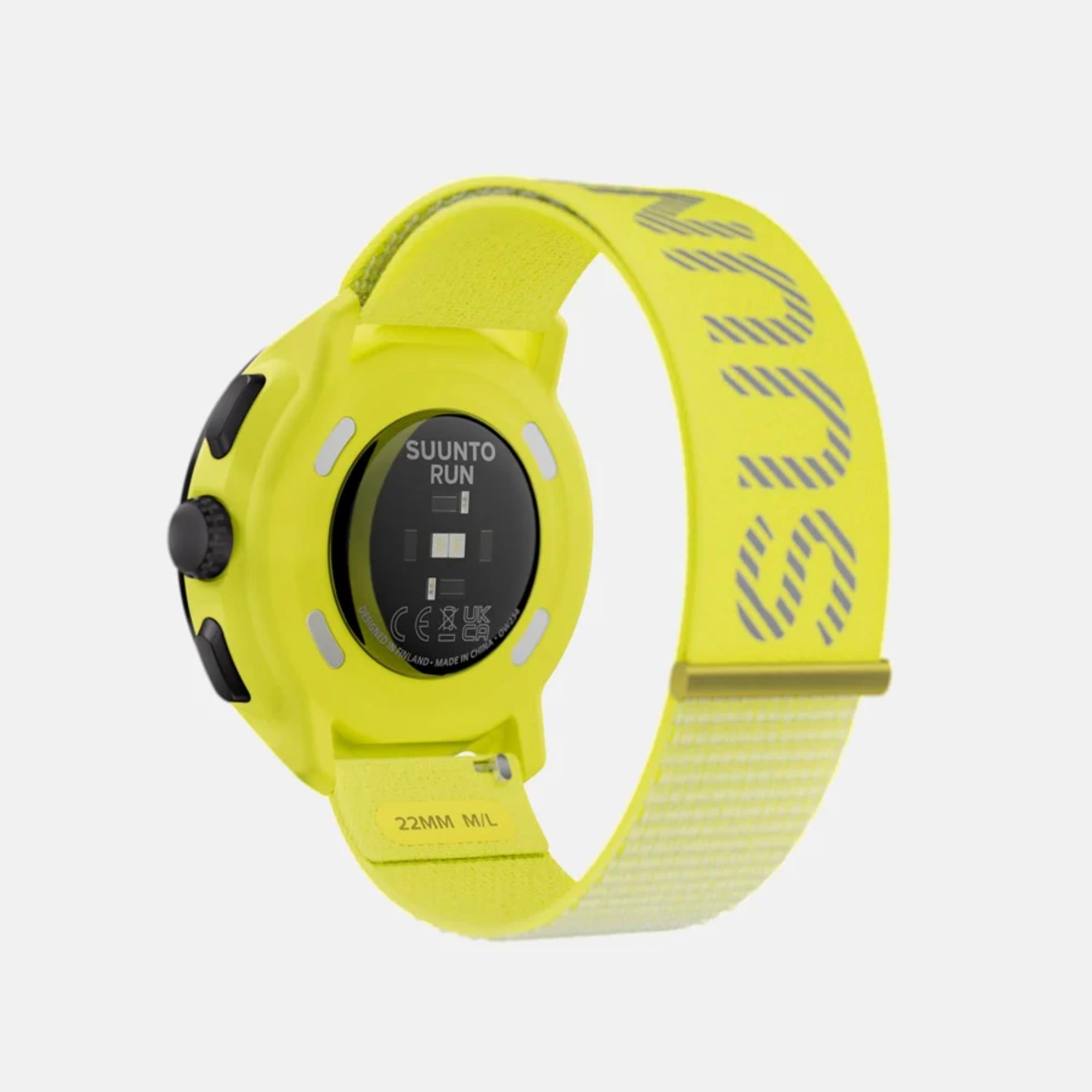 Suunto SS051111000 Run Lime Digital Smart Fitness Watch