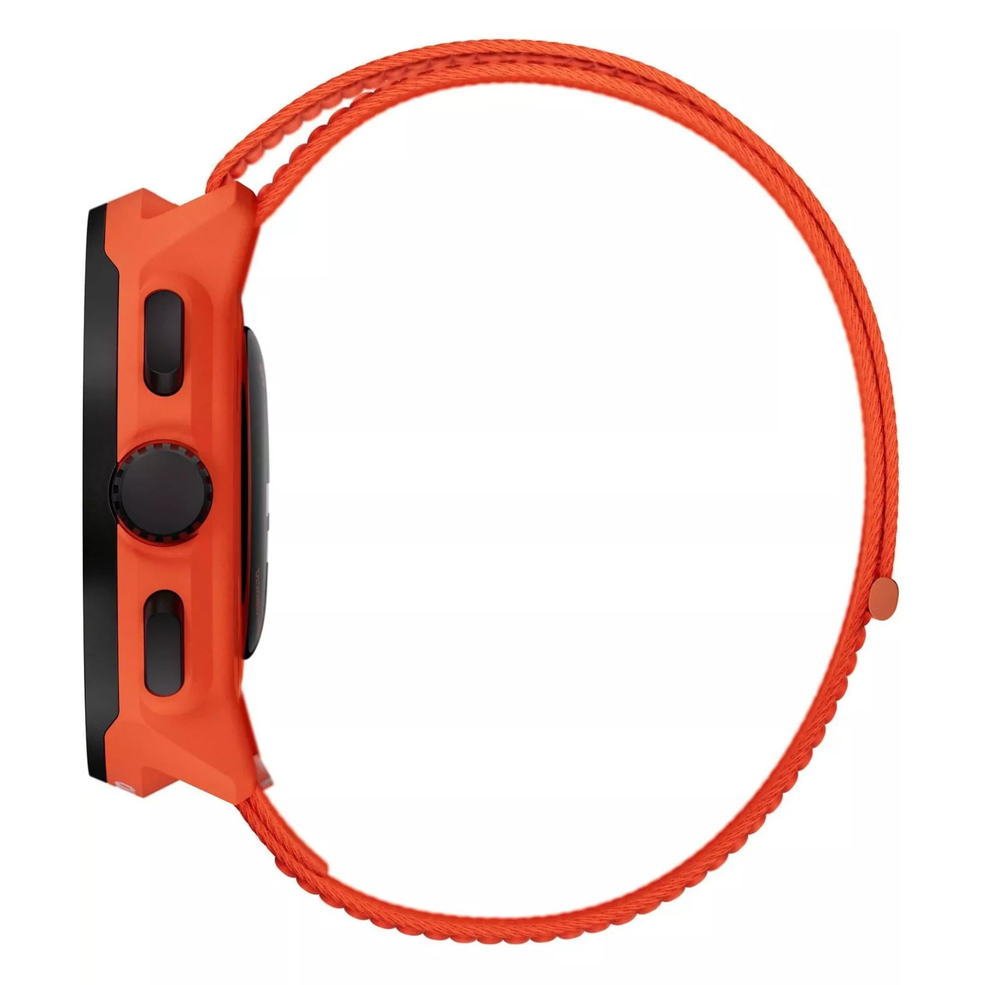 Suunto Run Coral Orange AMOLED Digital Textil Riemen Smart Fitness Uhr SS051112000