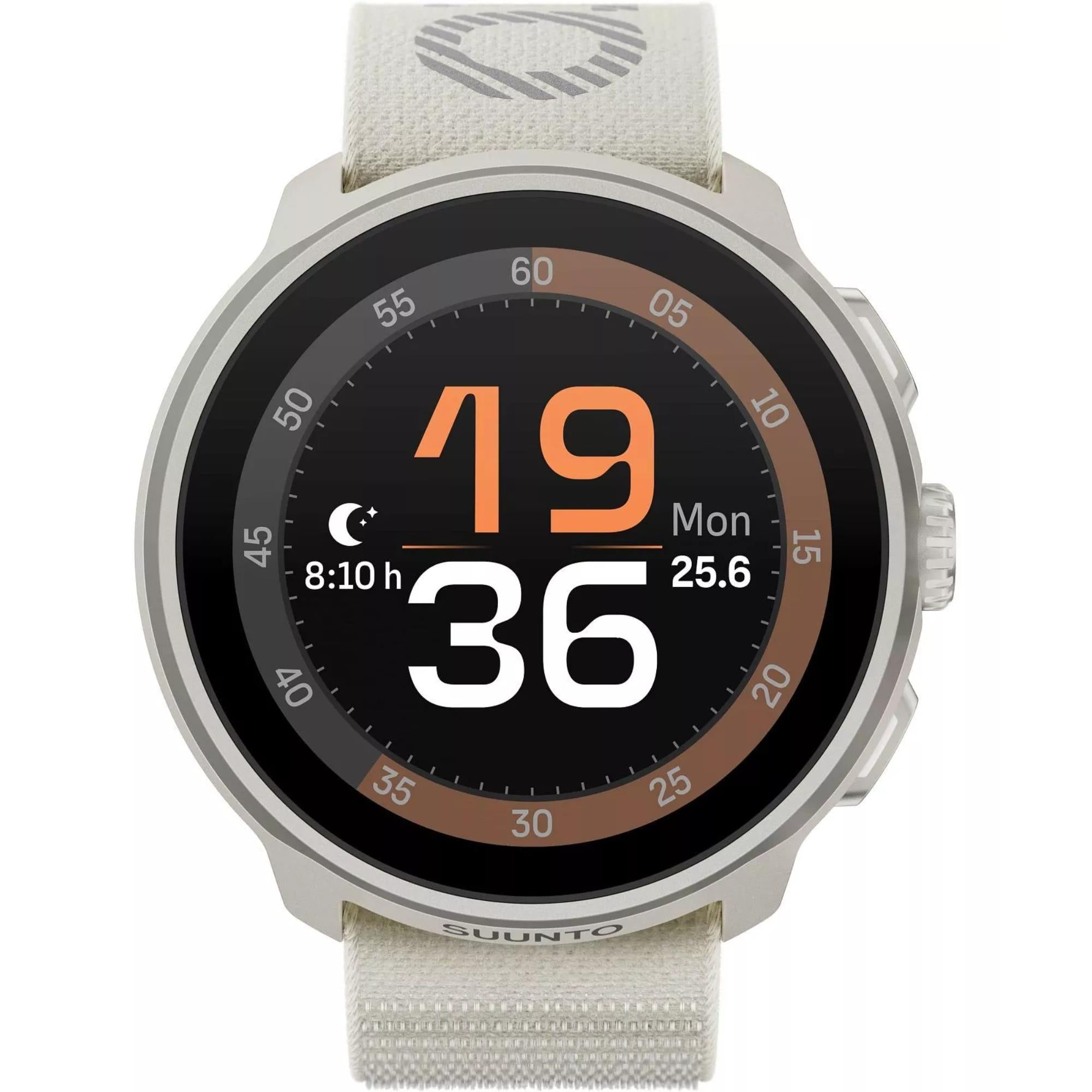 Suunto SS051110000 Run Frost Gray Digital Smart Fitness Watch
