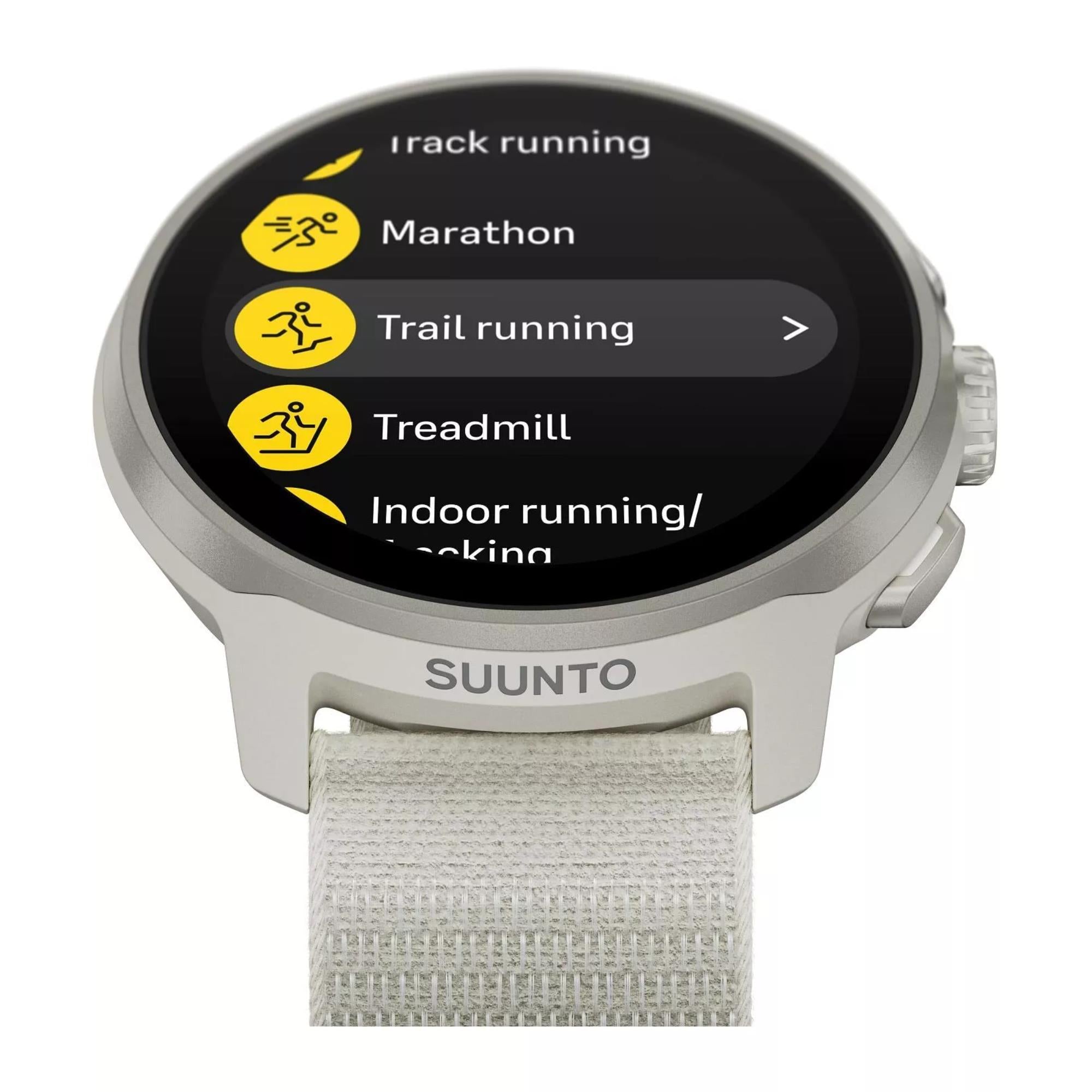 Suunto SS051110000 Run Frost Gray Digital Smart Fitness Watch