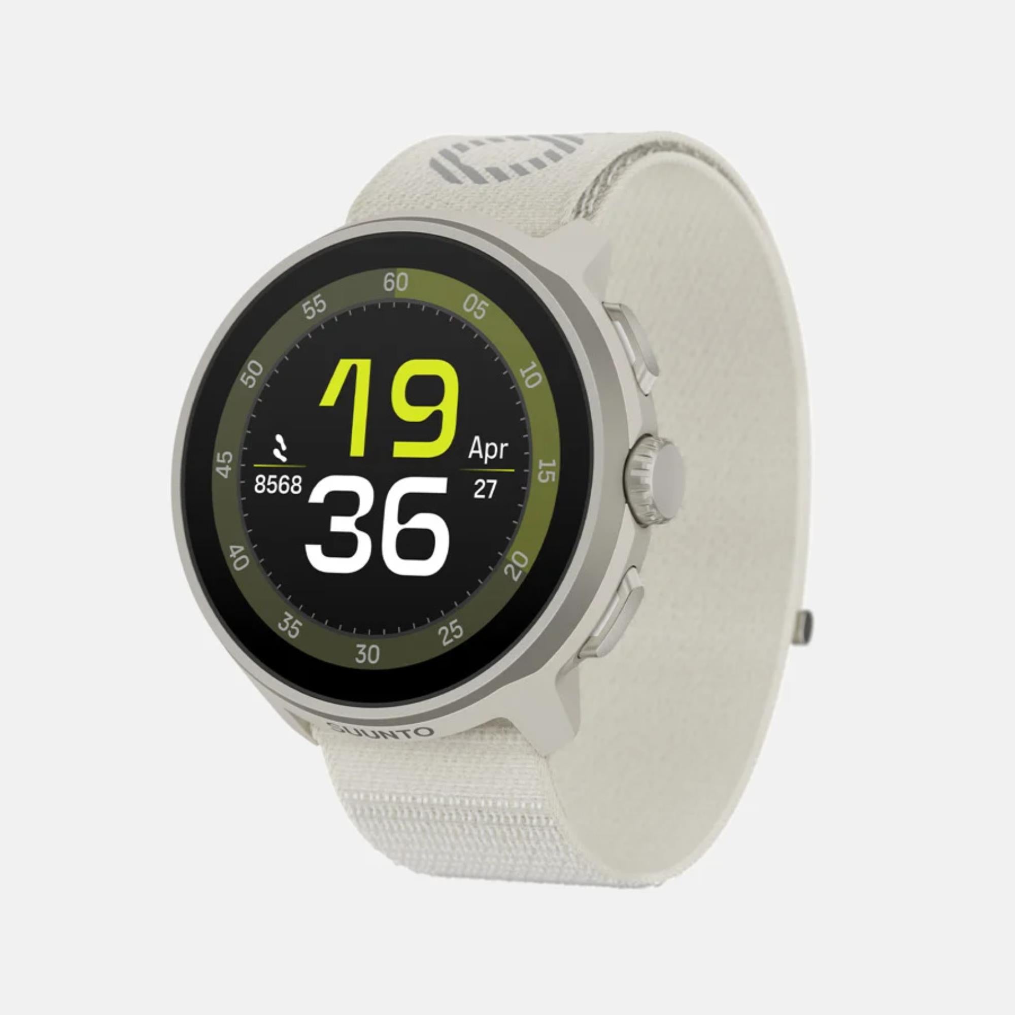 Suunto SS051110000 Run Frost Gray Digital Smart Fitness Watch