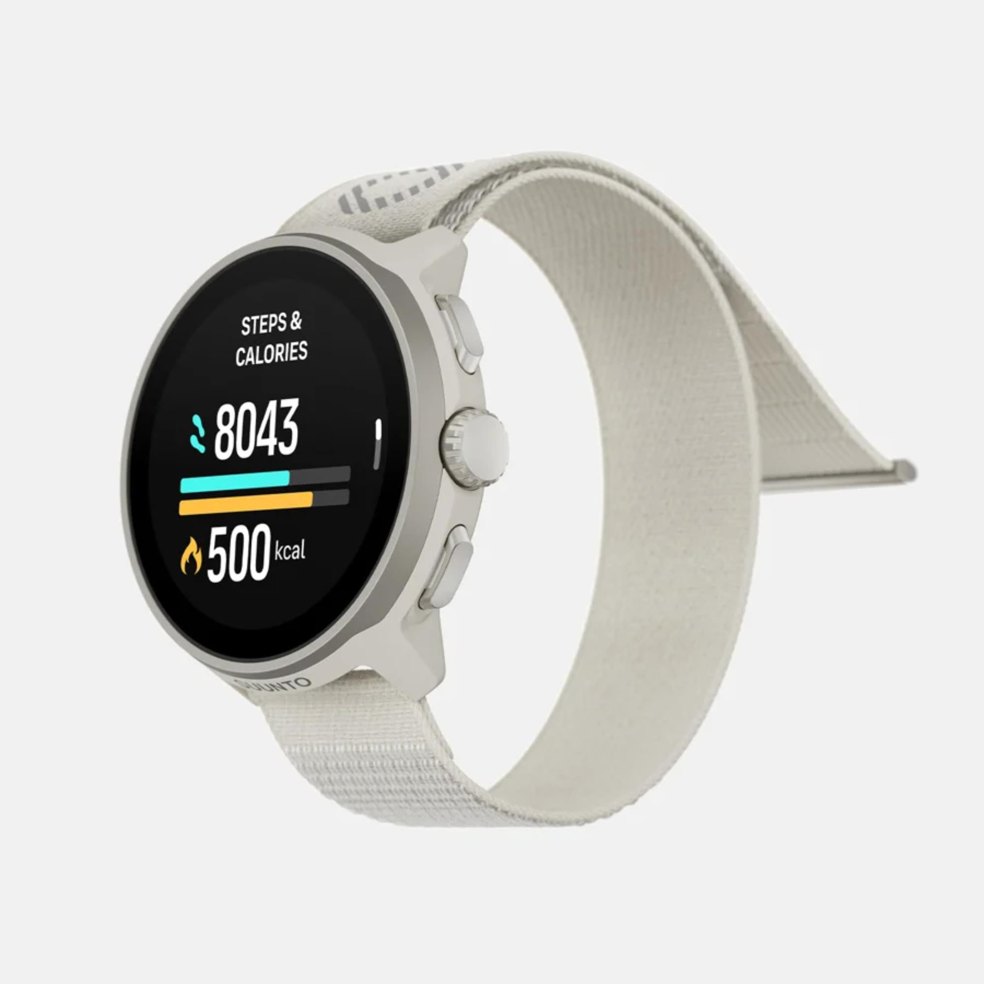 Suunto SS051110000 Run Frost Gray Digital Smart Fitness Watch