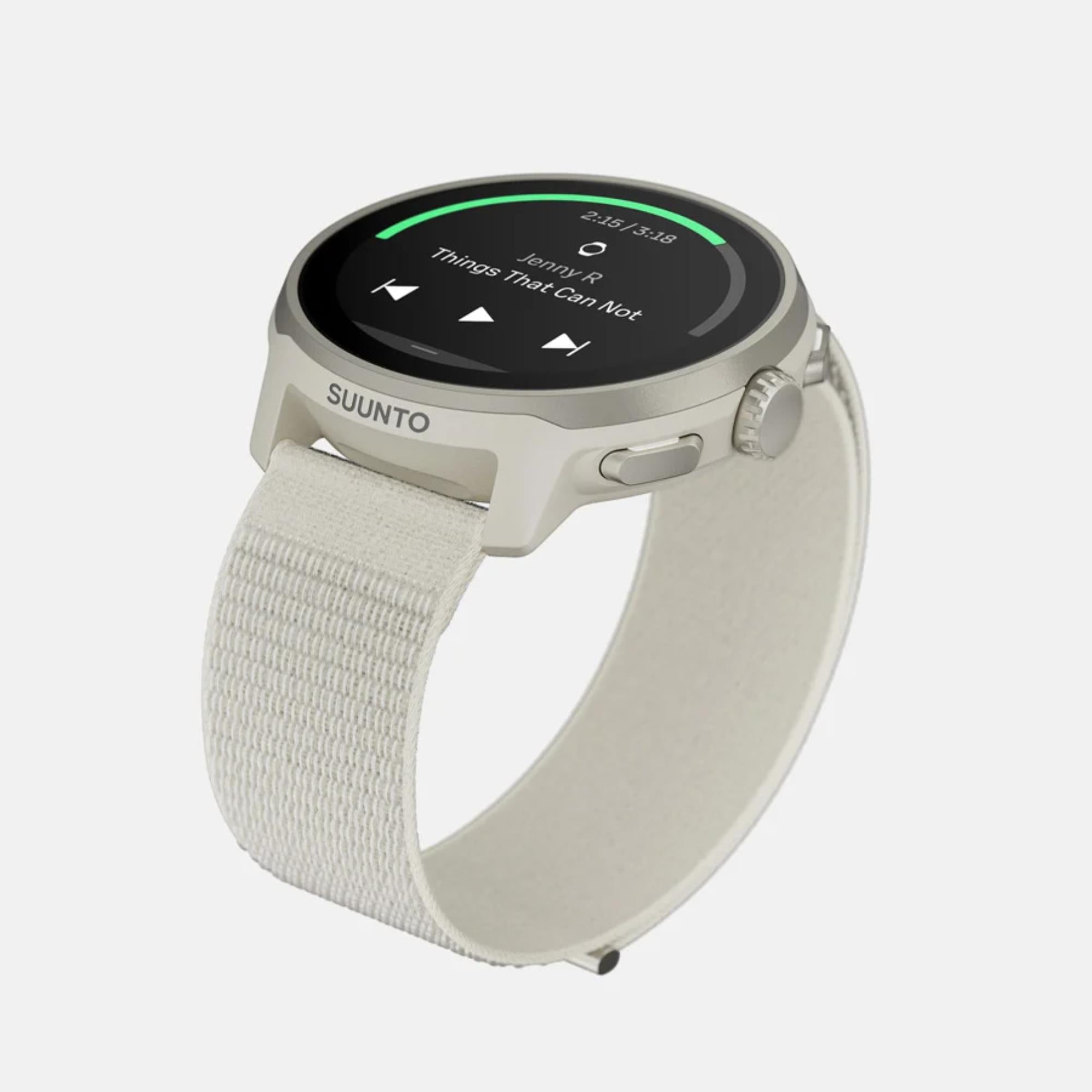 Suunto SS051110000 Run Frost Gray Digital Smart Fitness Watch