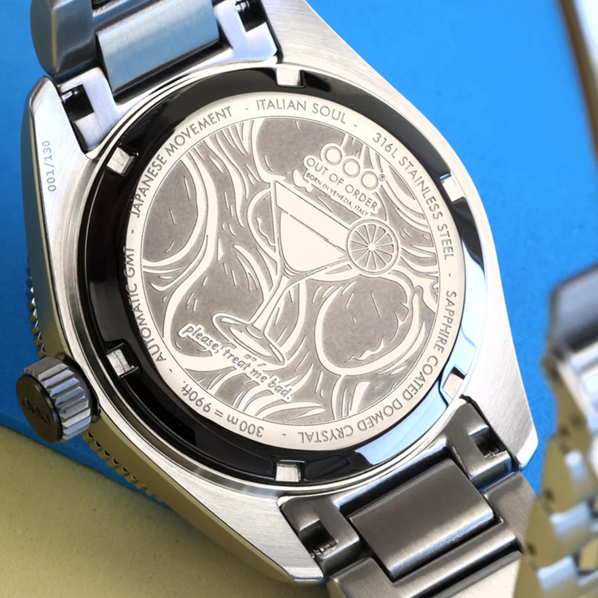 Out of Order OOO.001-25.AA.BAND.SS Limited Edition Watch