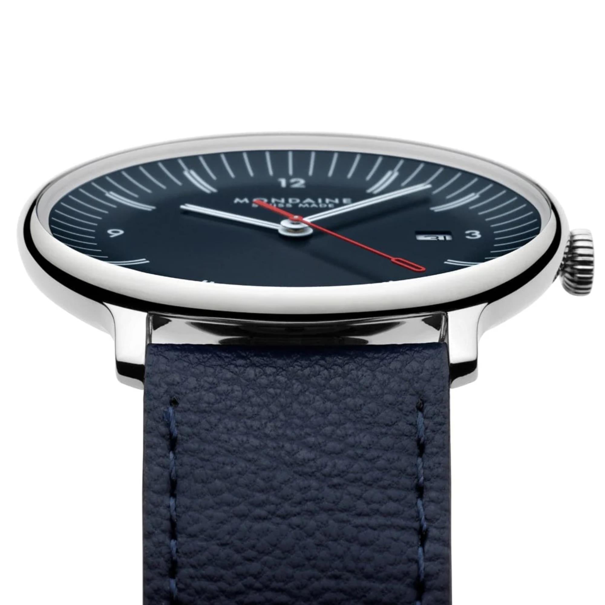 Mondaine MLE.41240.LQV.SET Doppio Quartz Men's Watch