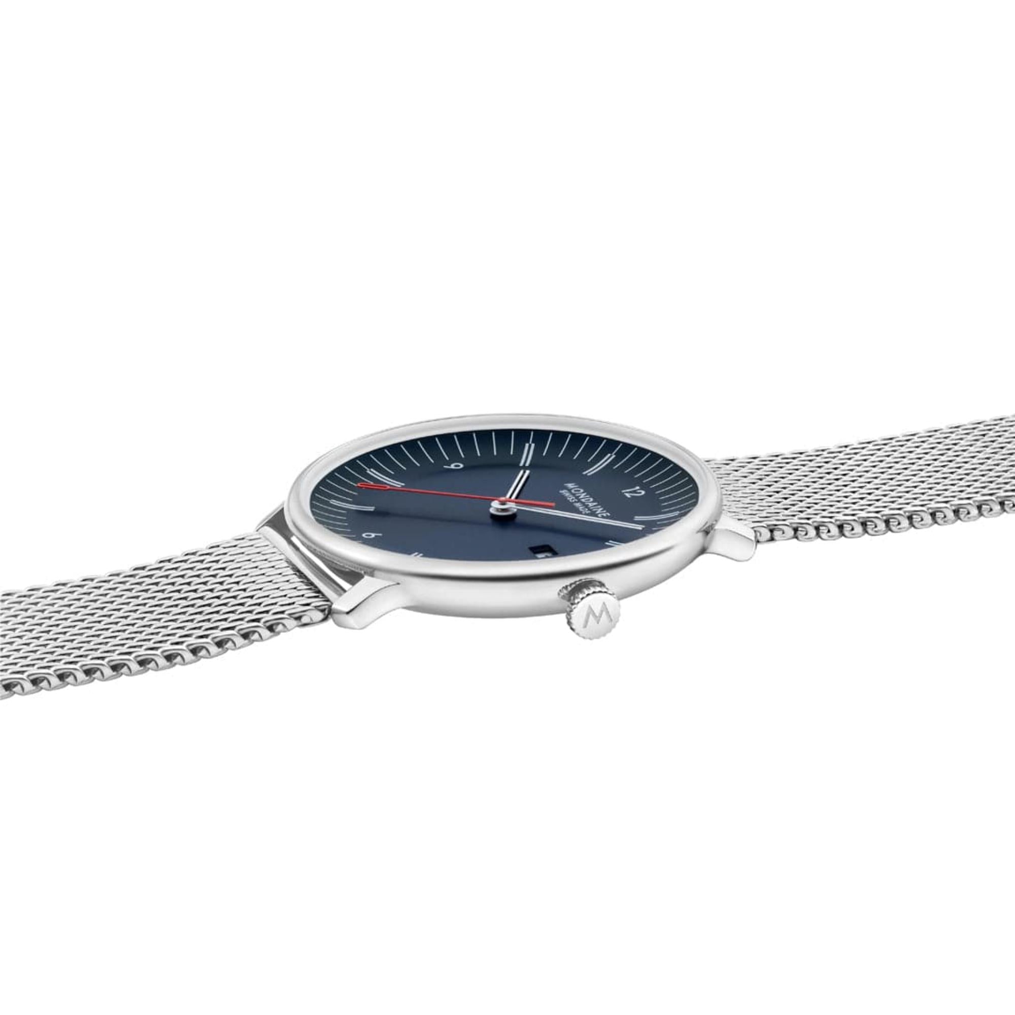 Mondaine MLE.41240.LQV.SET Doppio Quartz Men's Watch