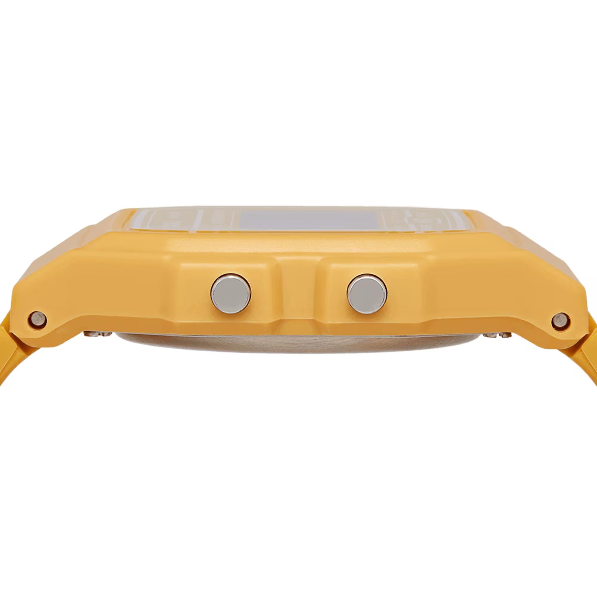Casio Vintage Digital Mustard Yellow Resin Strap Watch F-91WC-9AEF