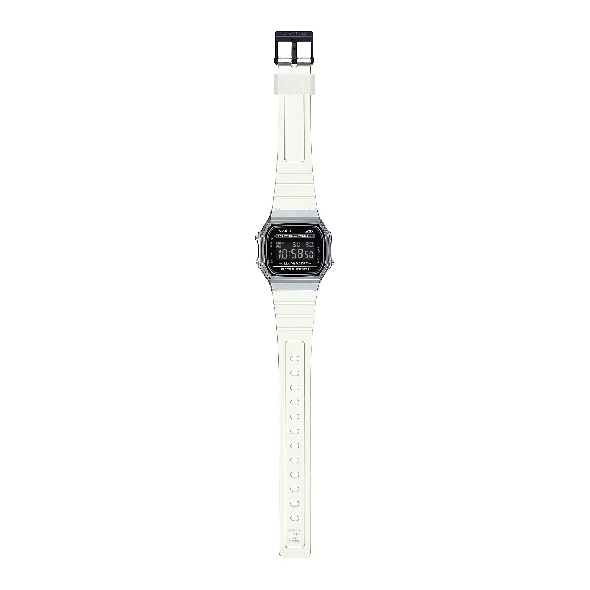 Casio Vintage Quartz Digital Resin Strap Watch A168XES-1BEF