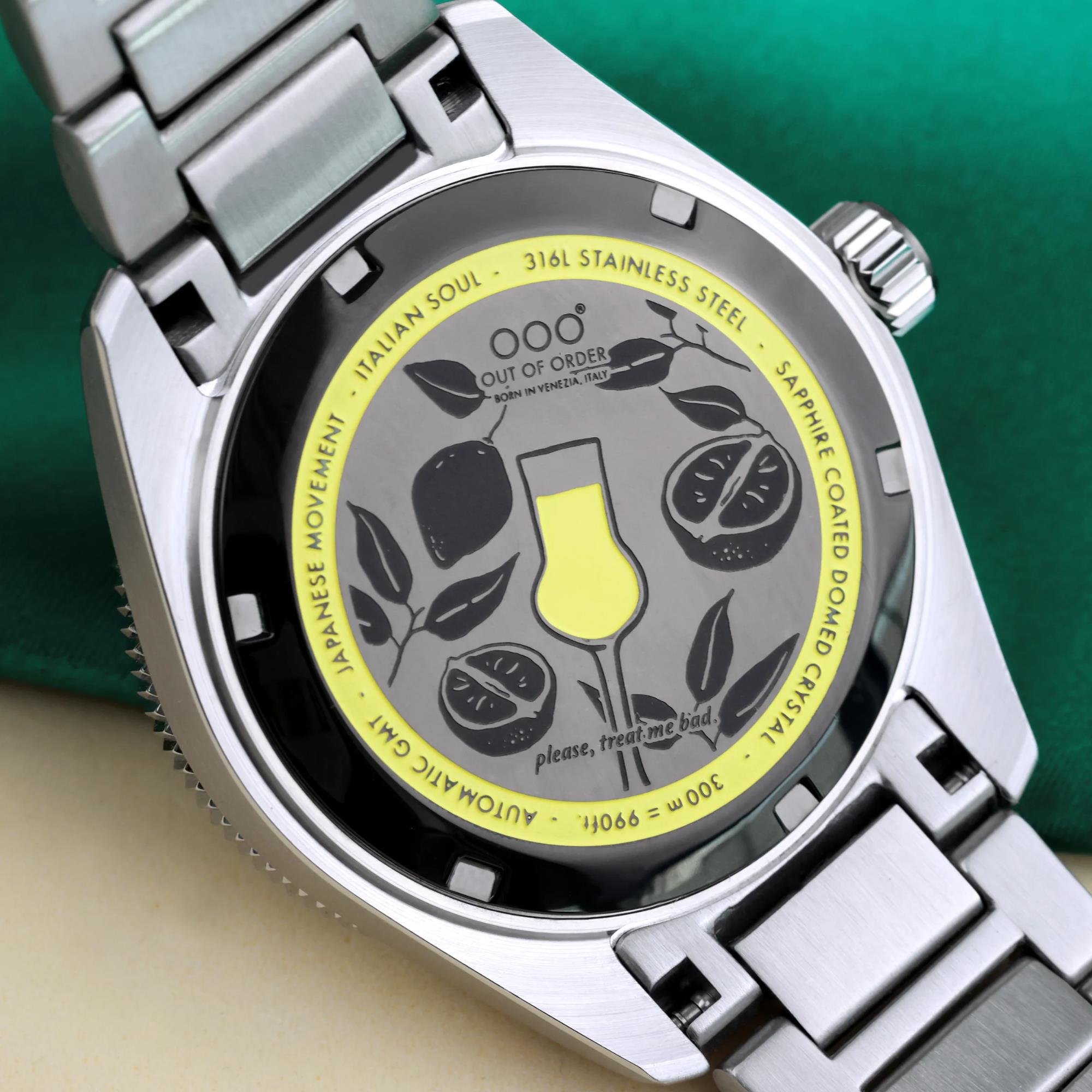 Out Of Order OOO.001-25.LC.BAND.SS Limited Edition Shaker Limoncello