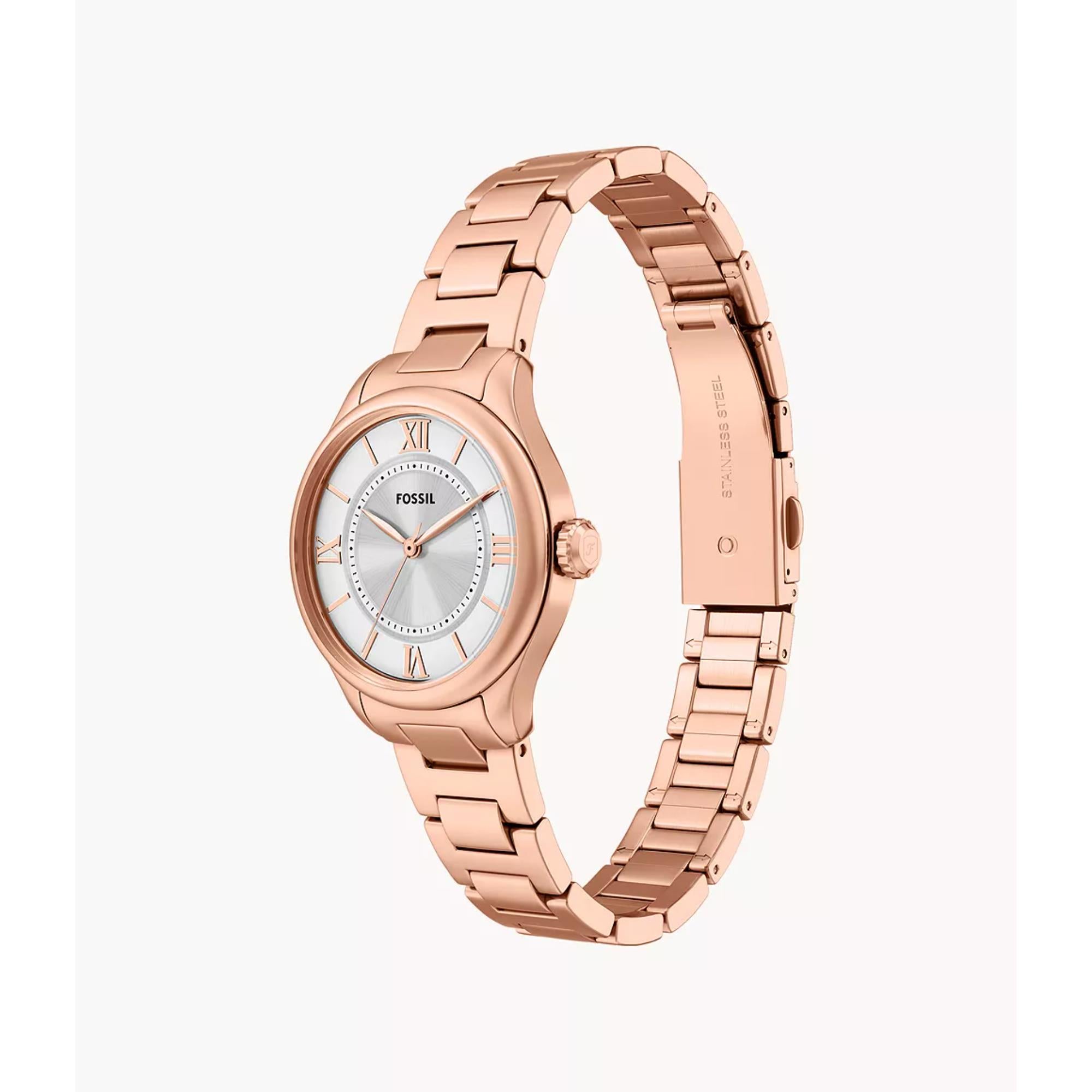 Fossil ES5420 Gilmore Quartz Silver Dial Women's Watch