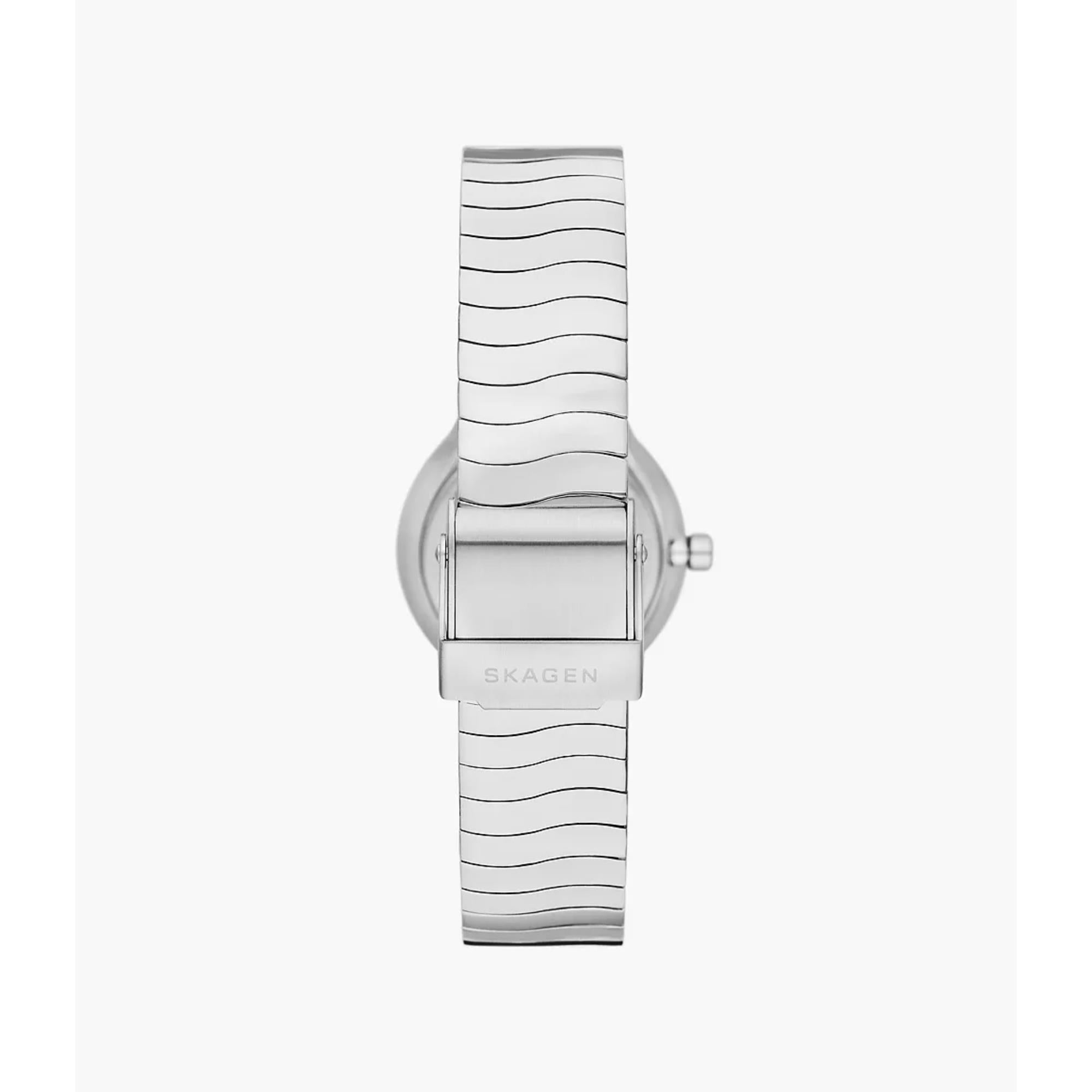 Skagen Freja Lille Quartz  Blue Dial Steel Strap Women's Watch SKW3171
