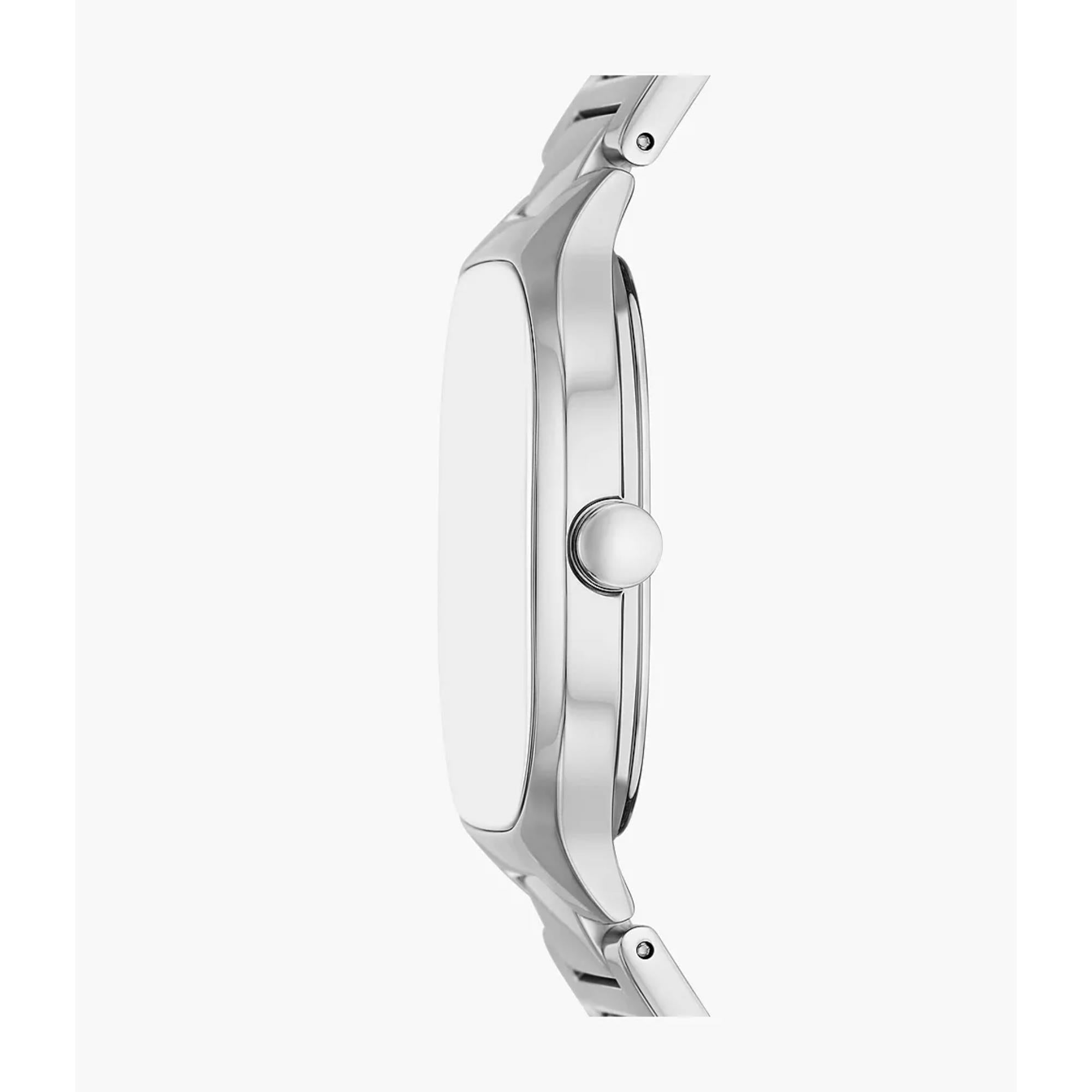 Skagen Mellem Quarz Blaues Zifferblatt Stahlarmband Herren Uhr SKW6946