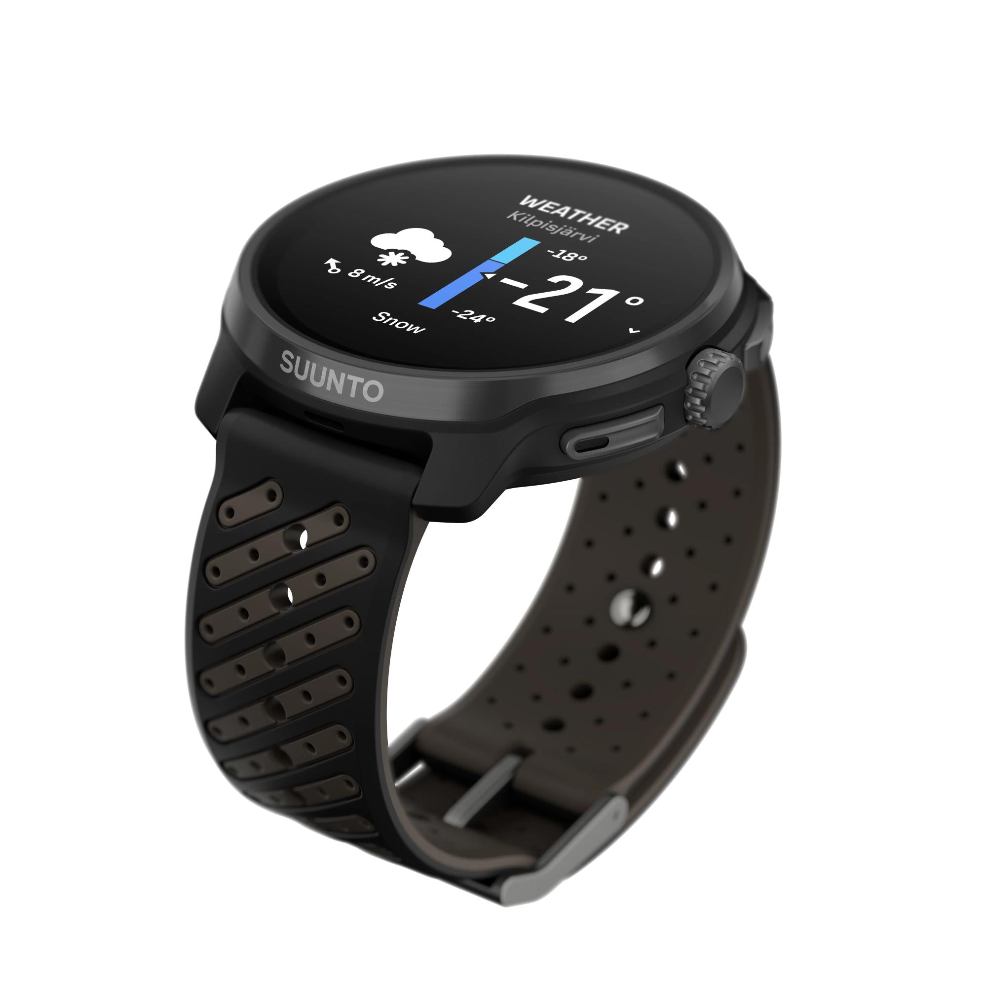 Suunto SS051202000 Race 2 Titanium Black AMOLED Digital Smart Watch