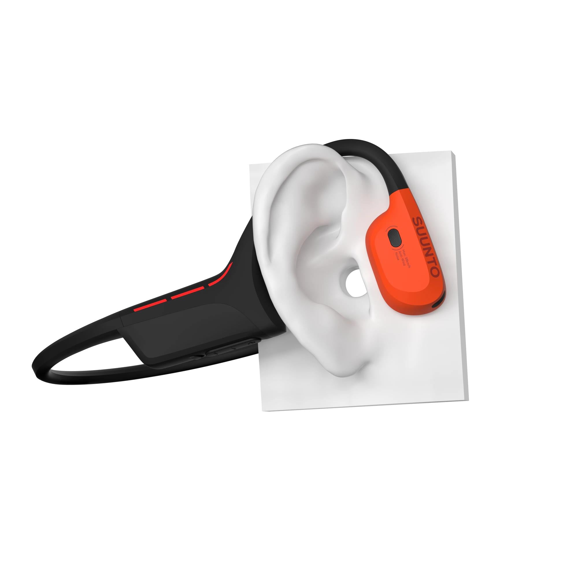 Suunto SS051260000 Wing 2 Coral Red Premium Sports Open-Ear Wireless Headphones