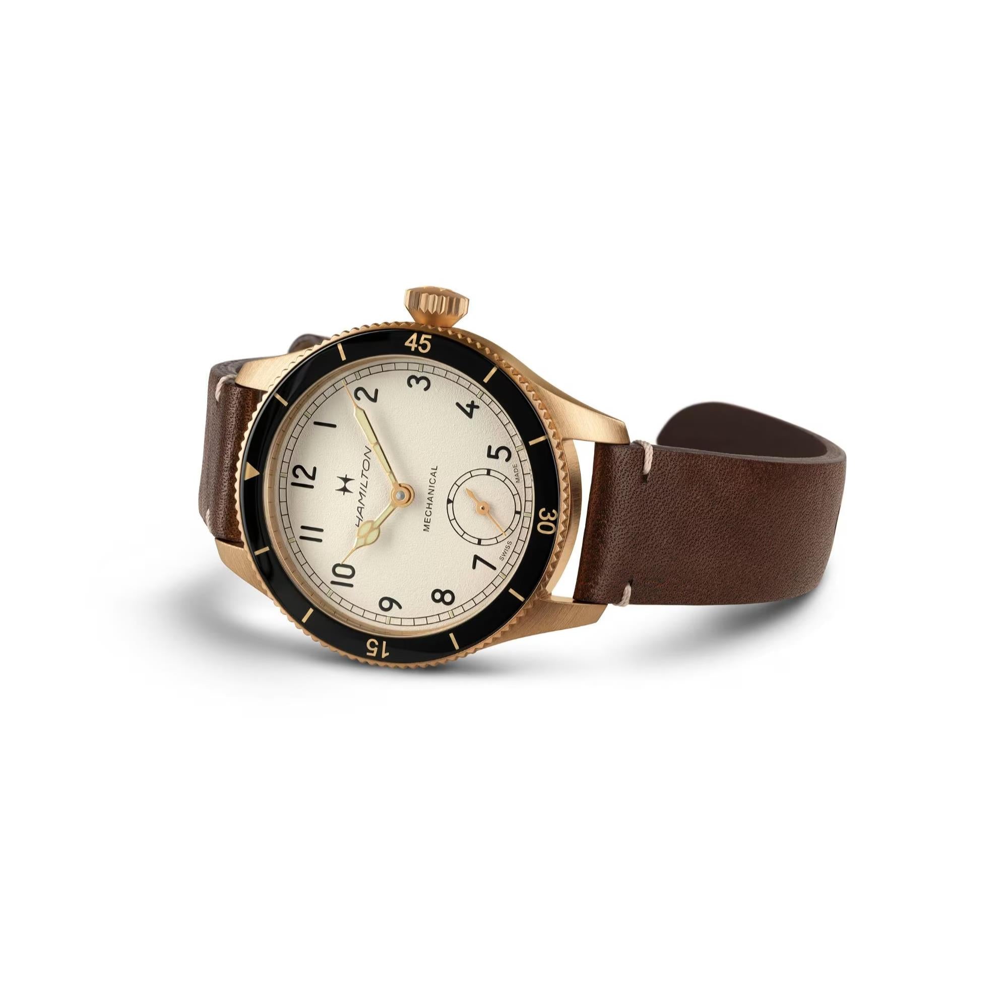 Hamilton Khaki Aviation 43mm Pilot Pioneer Mechanical Men's Watch H76709510