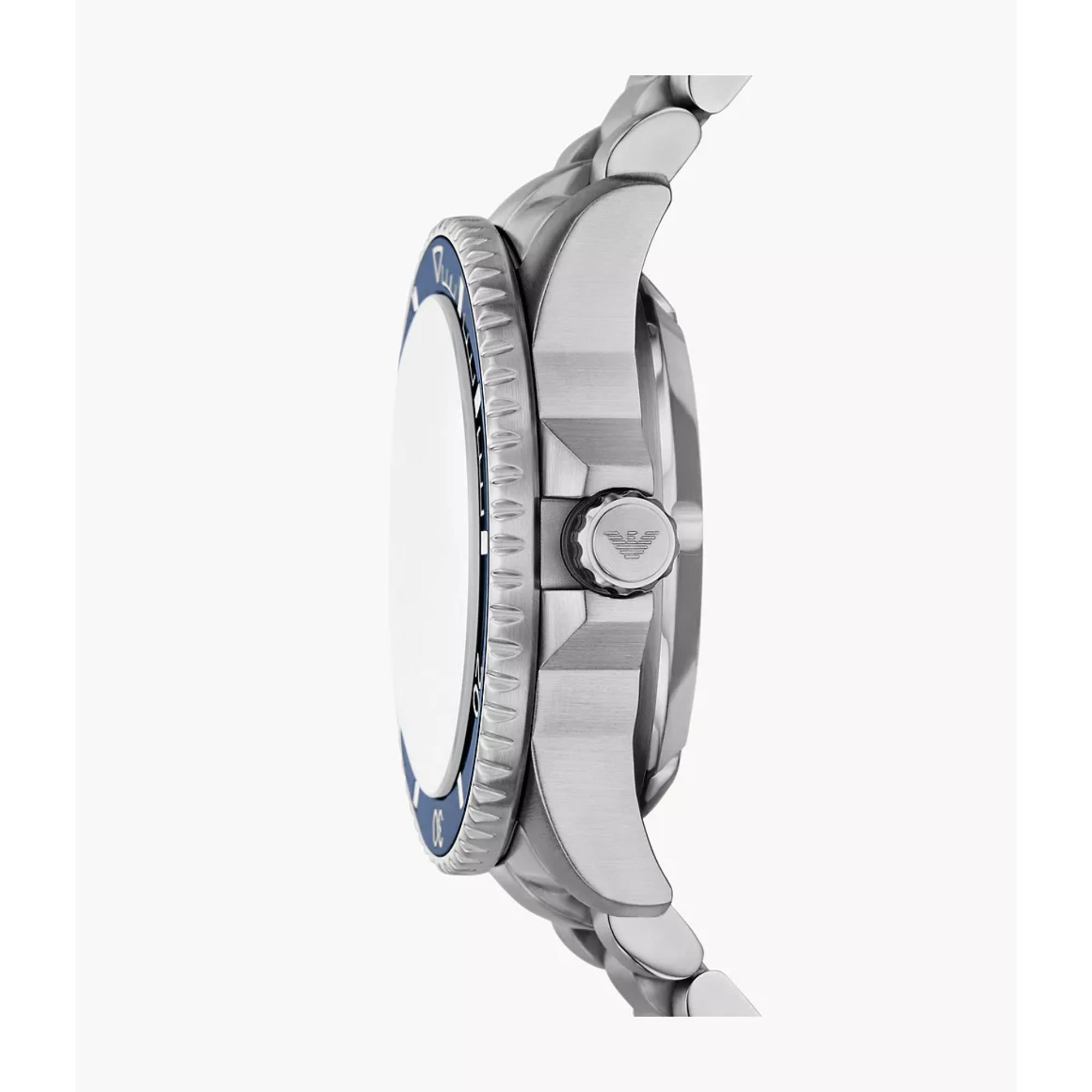 Emporio Armani Sea Explorer Automatic Blue Dial Men's Watch AR60090
