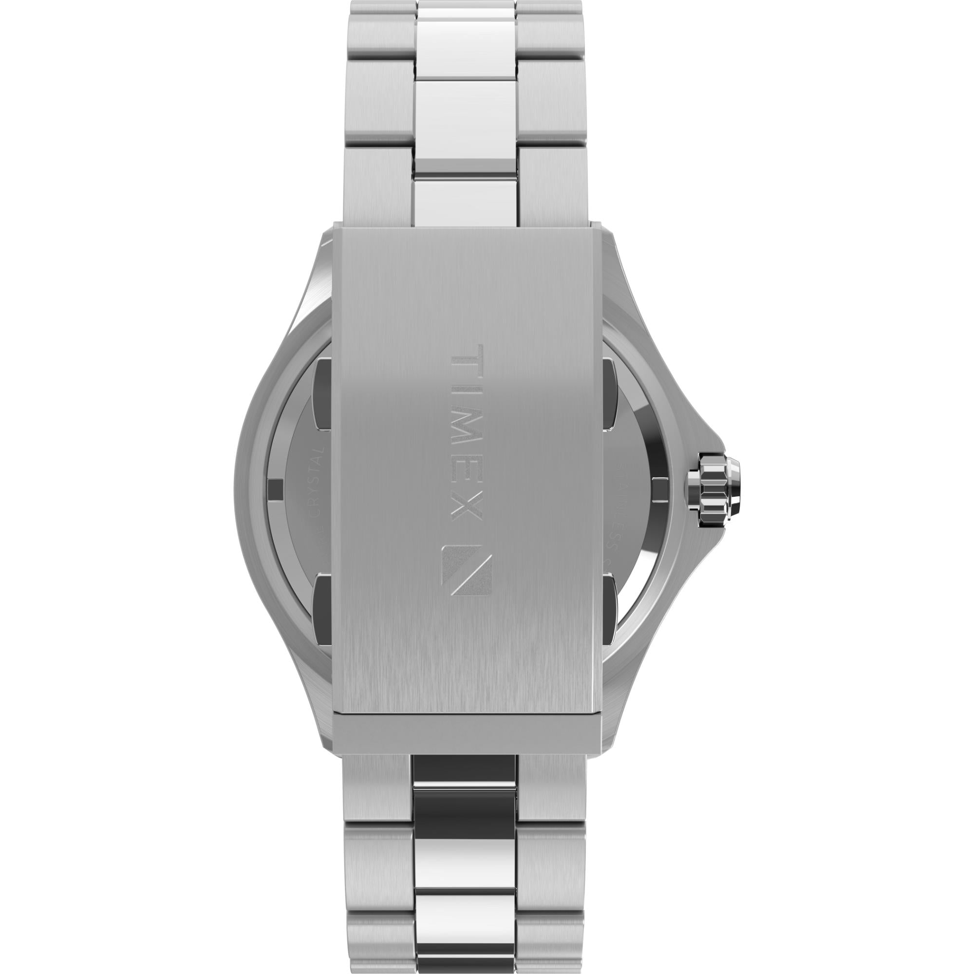 Timex Deep water 44mm Blue Dial Steel Mens Quartz Watch TW2W81900