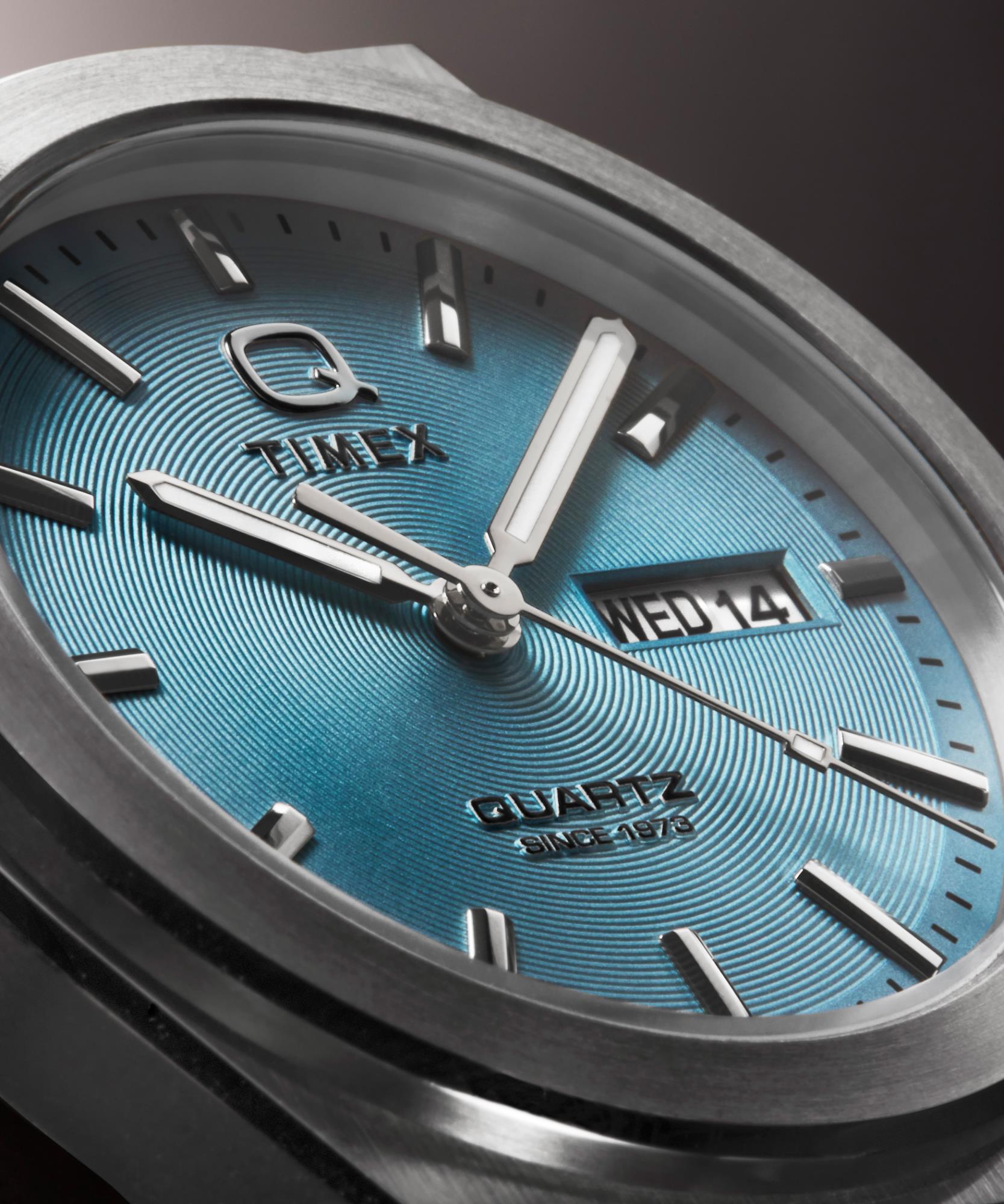 Timex Q Continental Quartz Blue Dial Men's Watch TW2Y35200 