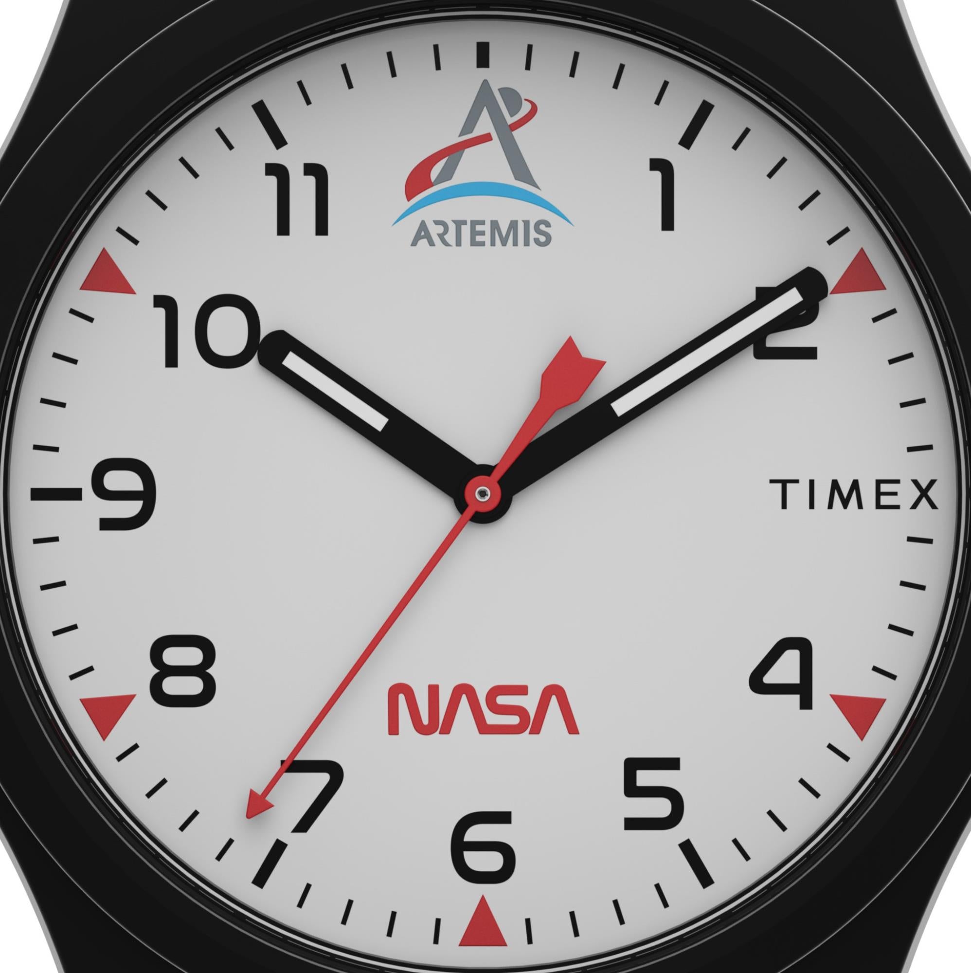 Timex Main Street 40mm White Dial Silicone Quartz Watch TW2Y13100