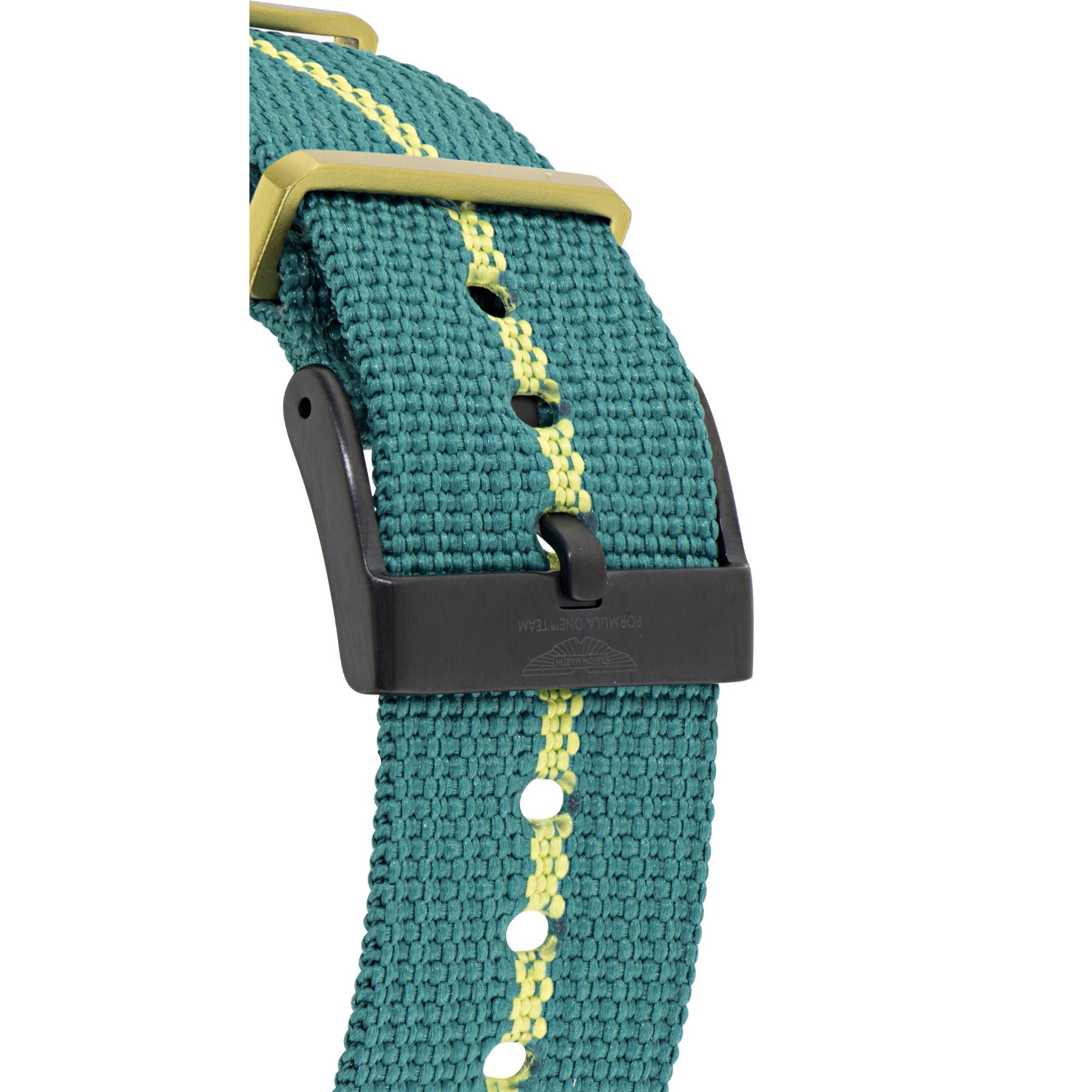 Green Dial Podium NATO Strap Men's Watch