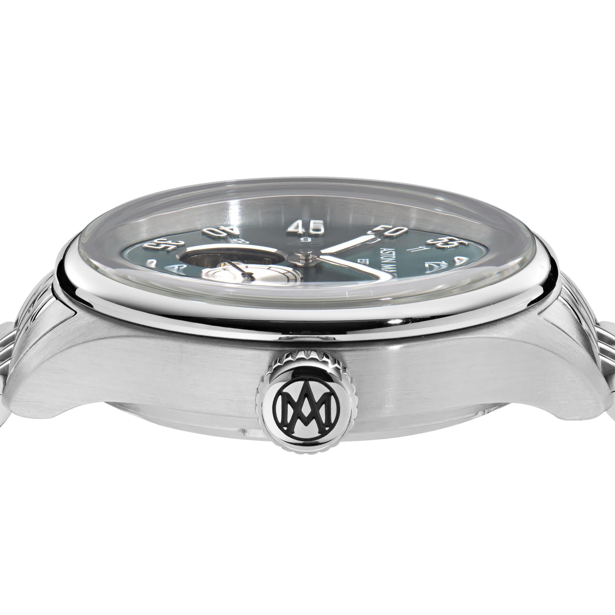 Aston Martin Automatic Green Dial RSST Bracelet Men's Watch MTTS1F504