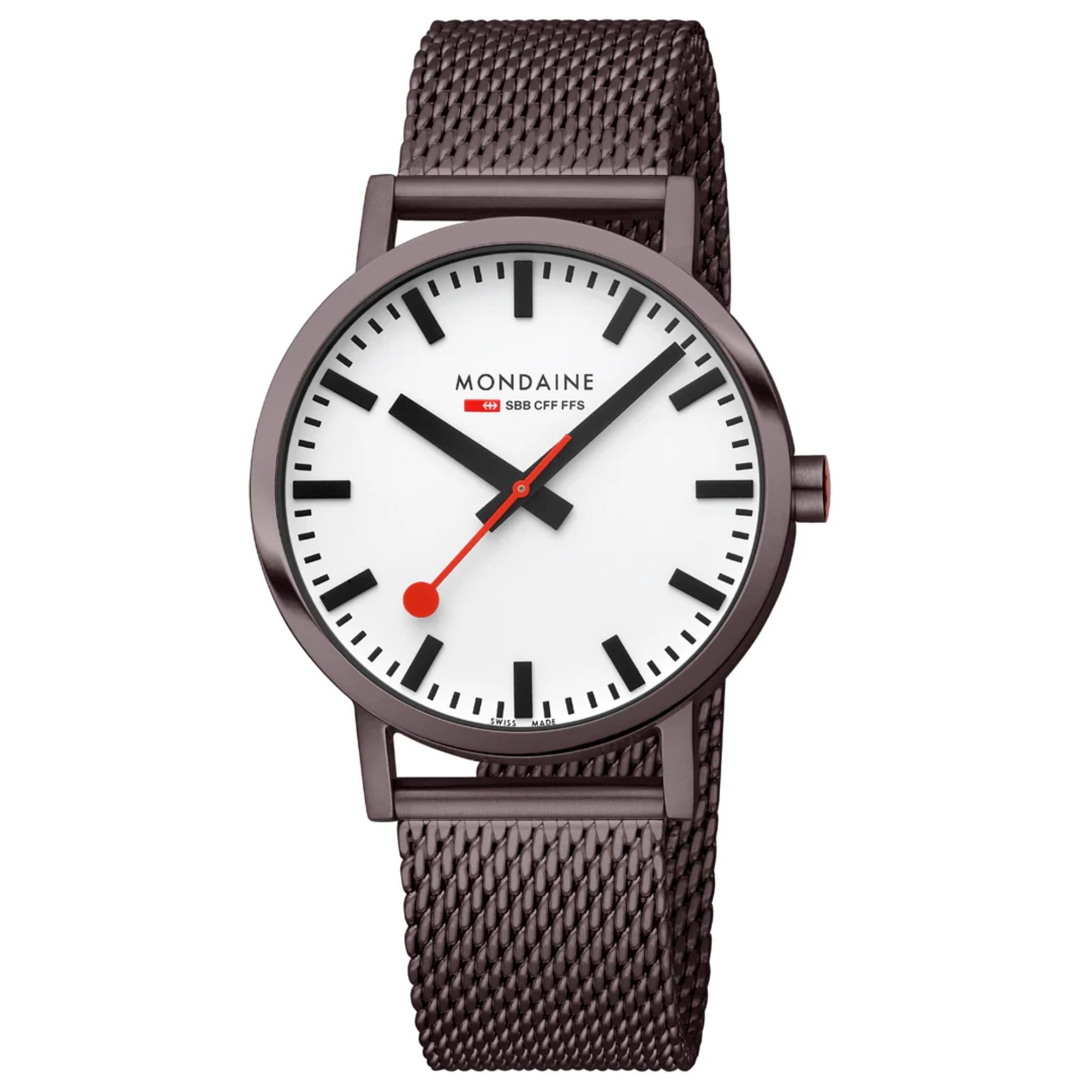 Mondaine Classic Quartz White Dial Men's Watch A660.30360.1BSBZ