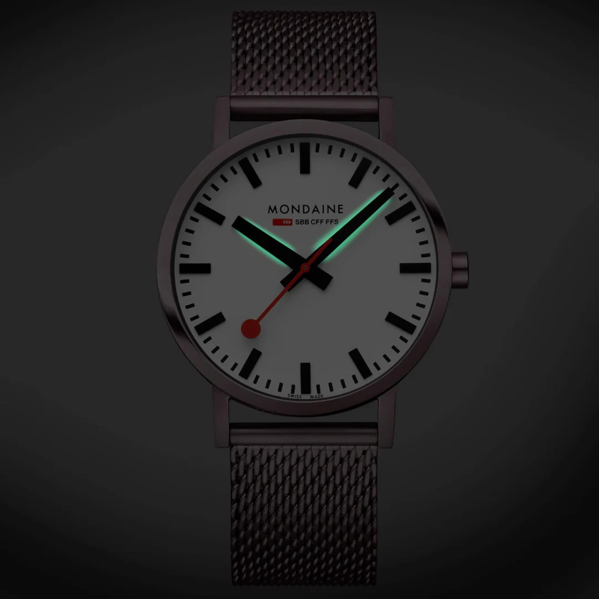 Mondaine Classic Quartz White Dial Men's Watch A660.30360.1BSBZ