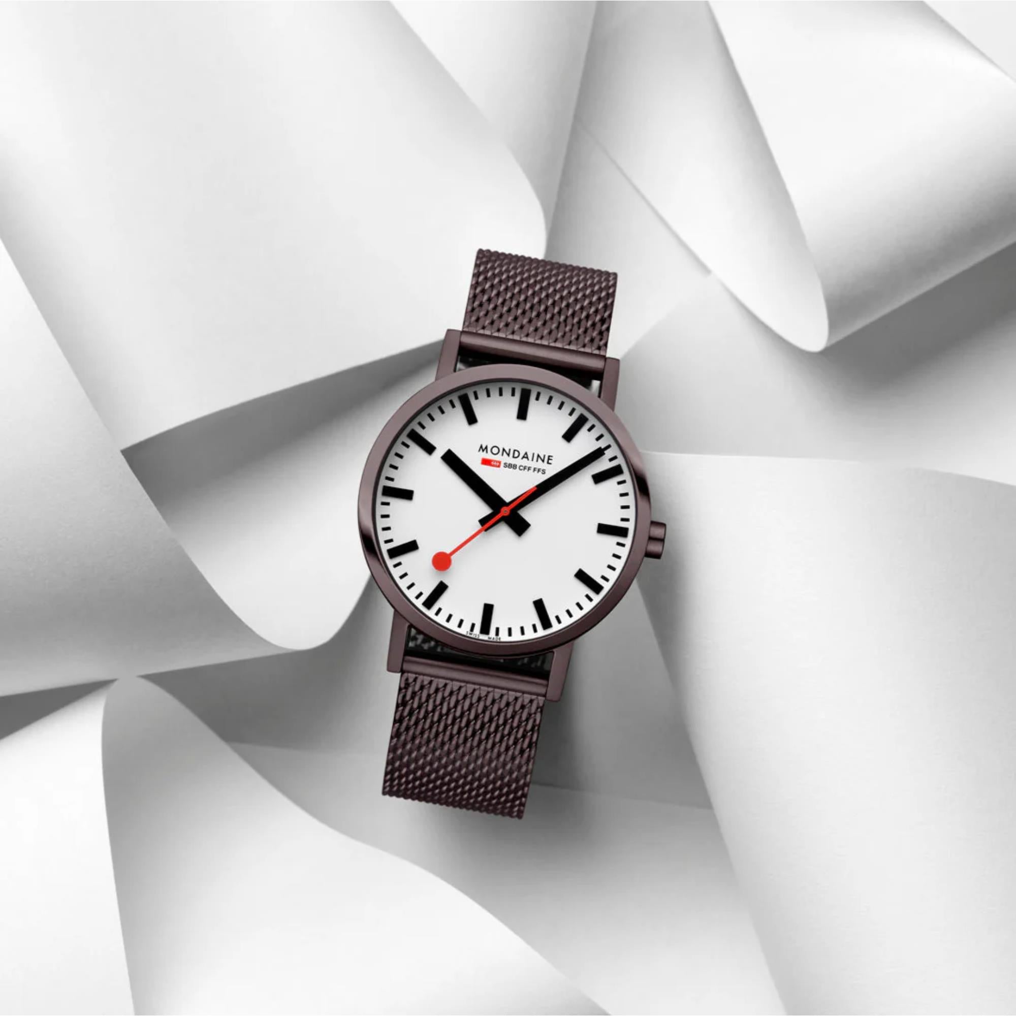 Mondaine Classic Quartz White Dial Men's Watch A660.30360.1BSBZ
