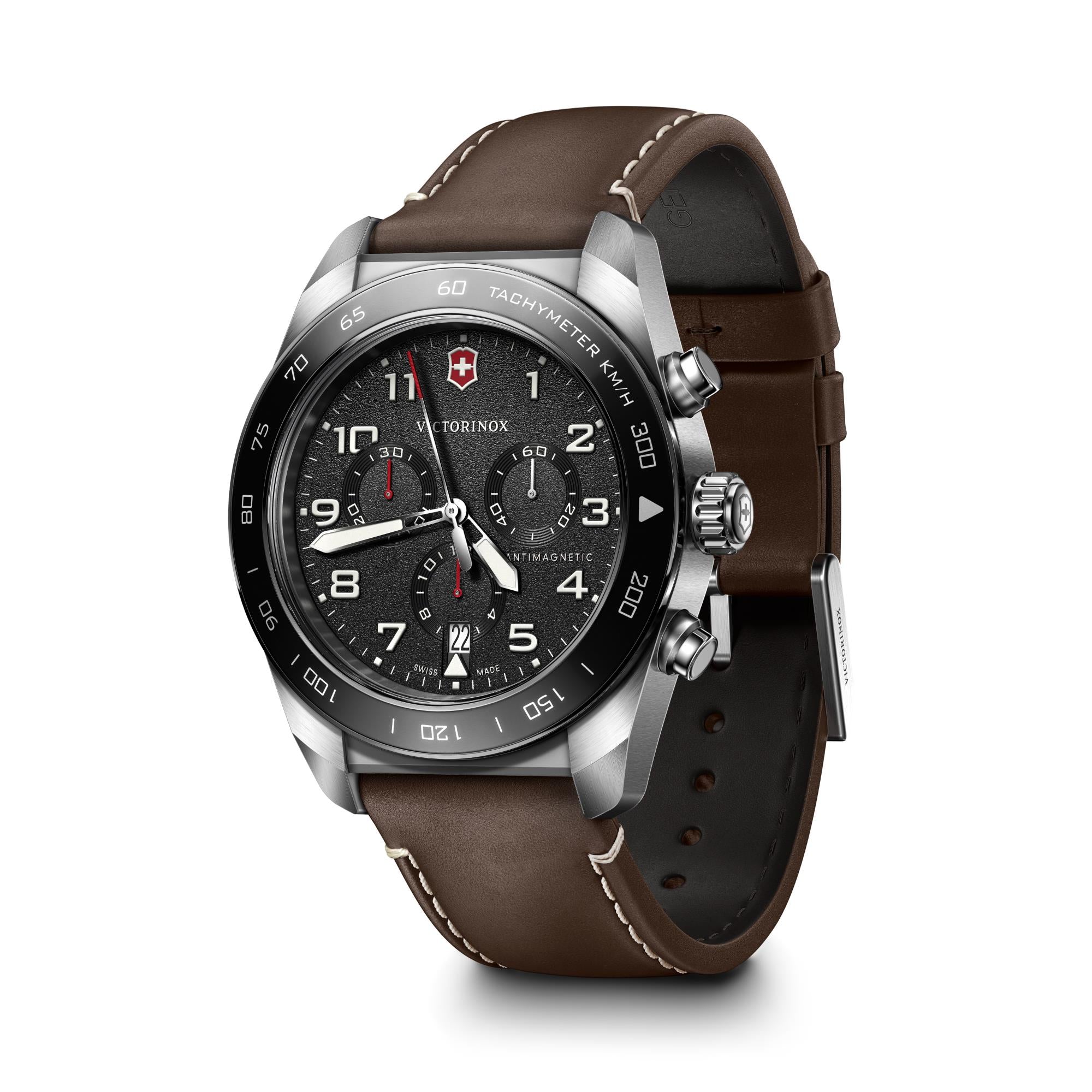 Victorinox Swiss Army 242046 three sub-dial layout on white background