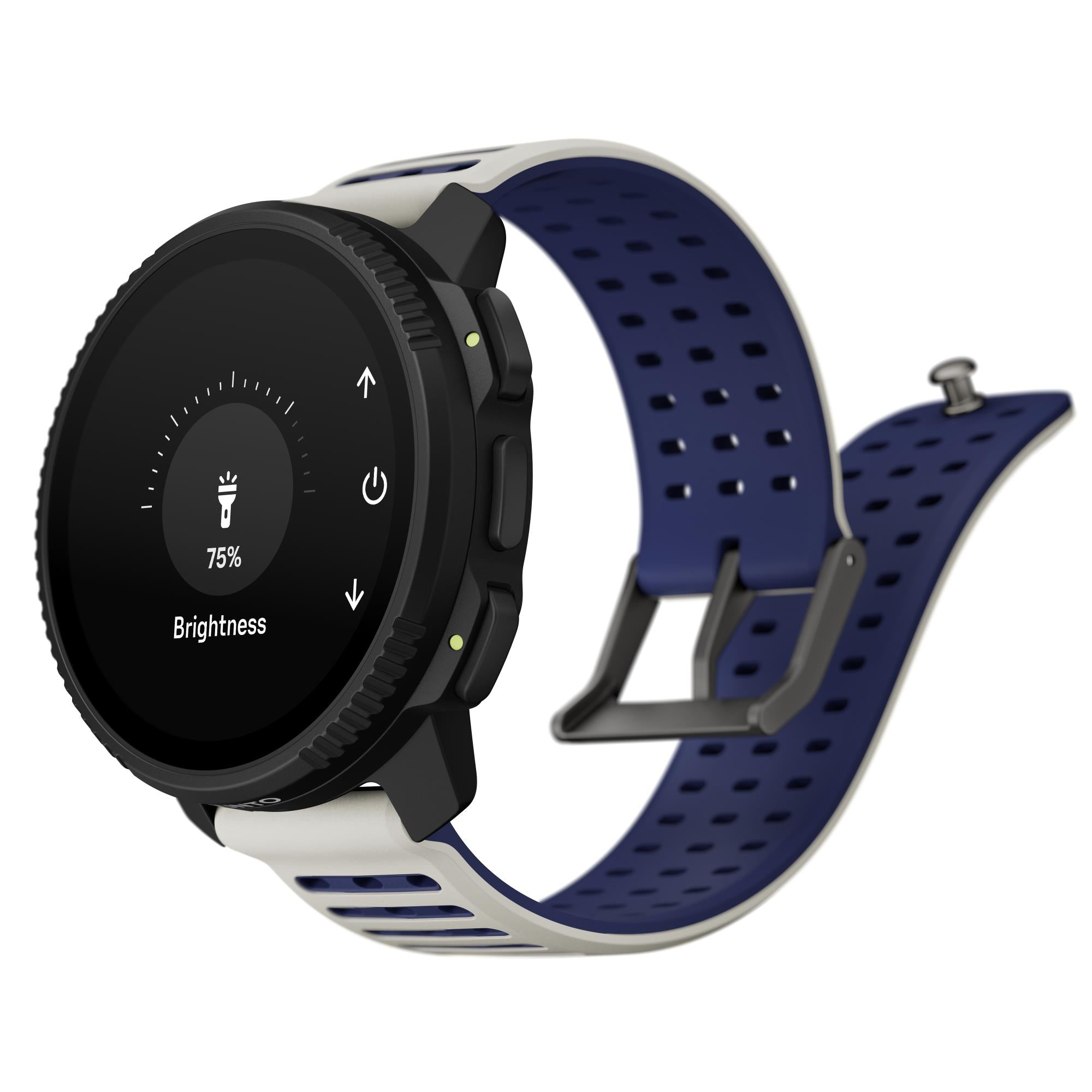 Suunto Vertical 2 Arctic Gray AMOLED Digital Silicone Strap Smart Watch SS051205000