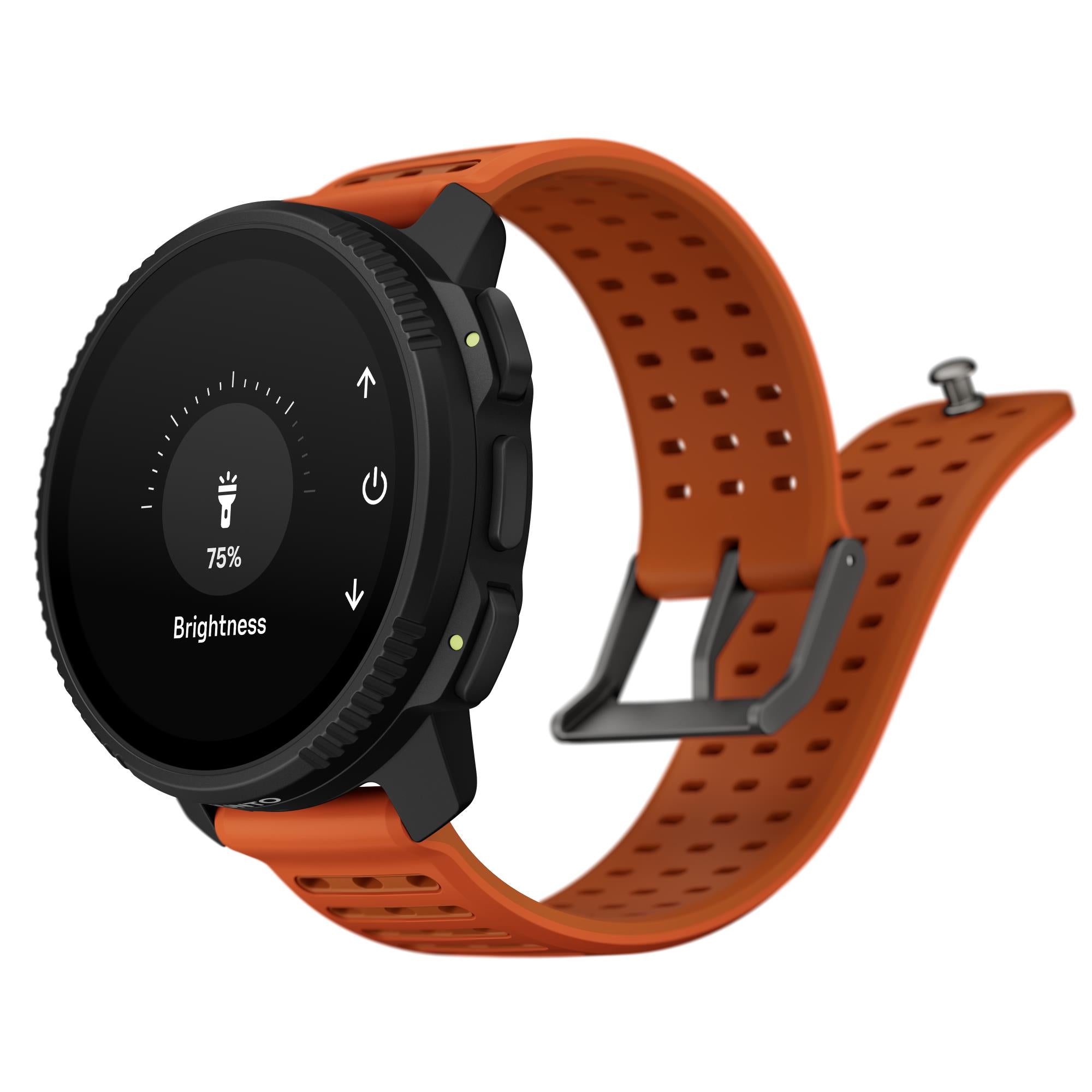 Suunto Vertical 2 Canyon AMOLED Digital Silicone Strap Smart Watch SS051206000