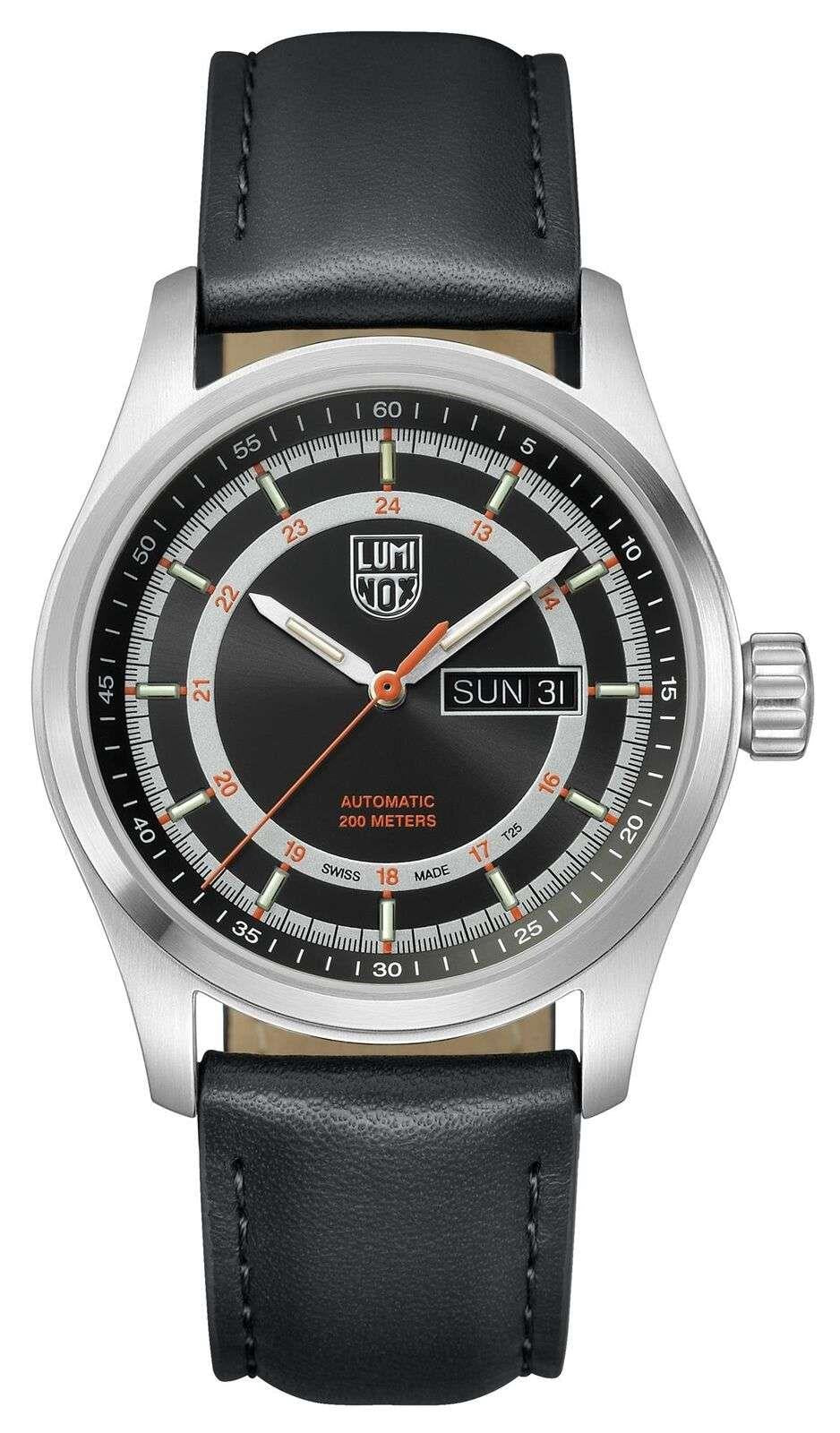 Luminox Atacama Field Automatik 1901 Schwarzes Zifferblatt Herrenarmbanduhr XL.1901