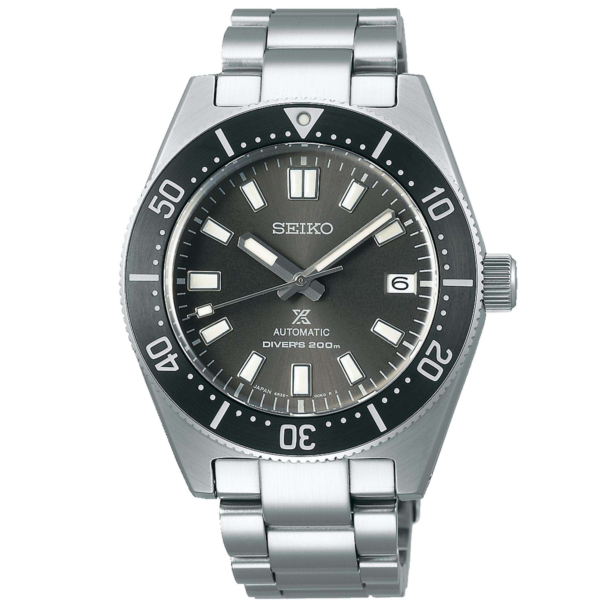 Seiko Prospex '1965 Diver's Recreation' Automatik Graues Zifferblatt Edelstahl Herrenuhr SPB143J1