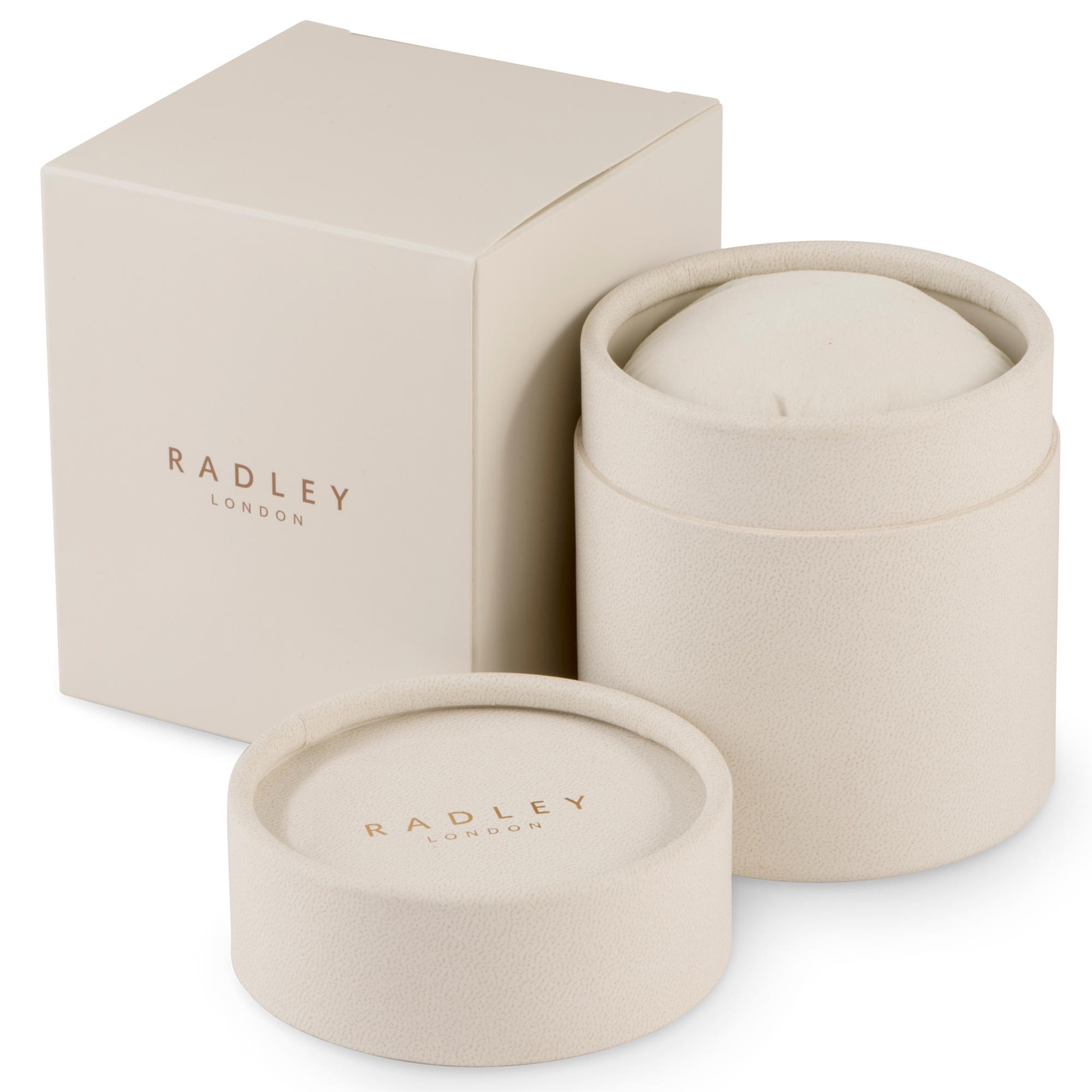 Radley Series 01 Quartz Digital Zifferblatt Marineblaues Gummiarmband Damen Smartwatch RYS01-2002