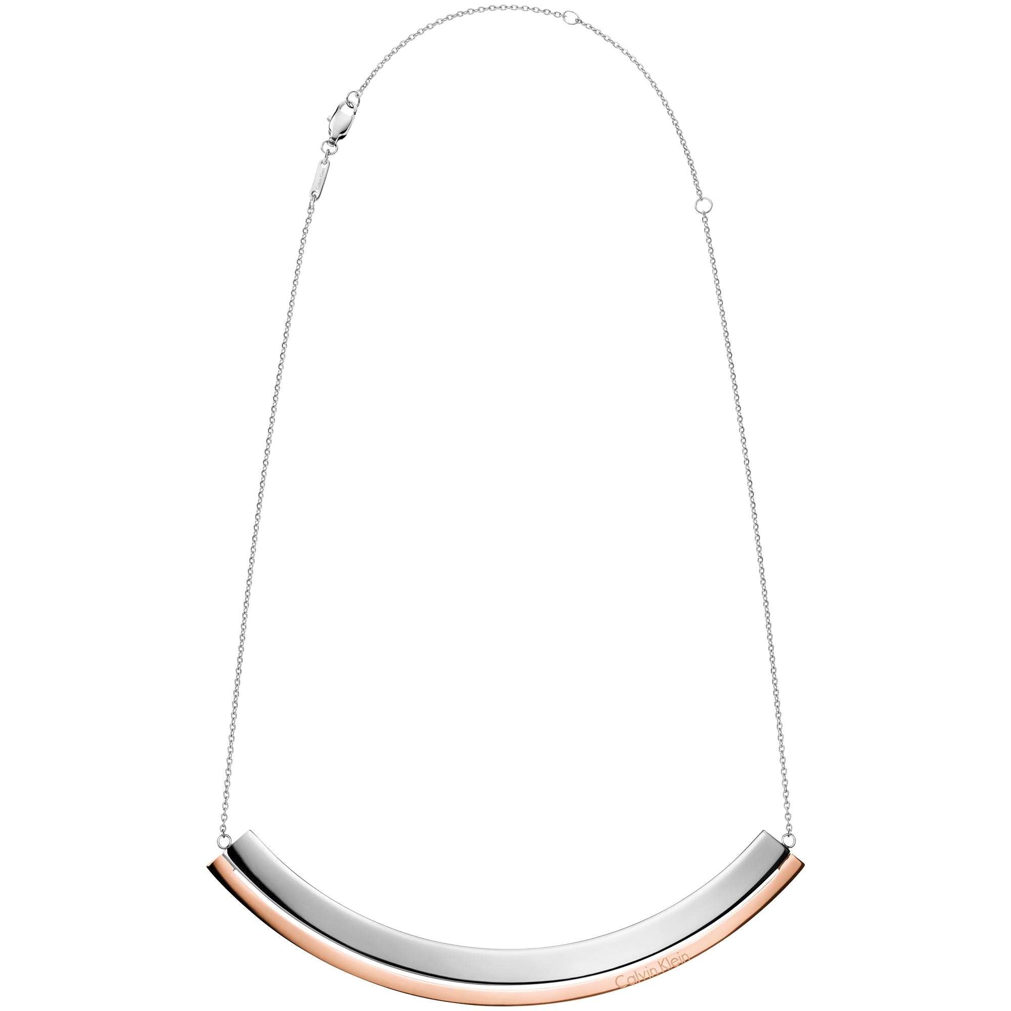 Calvin Klein Laut Zwei-Ton Edelstahl Damen Halskette KJ6APJ200100
