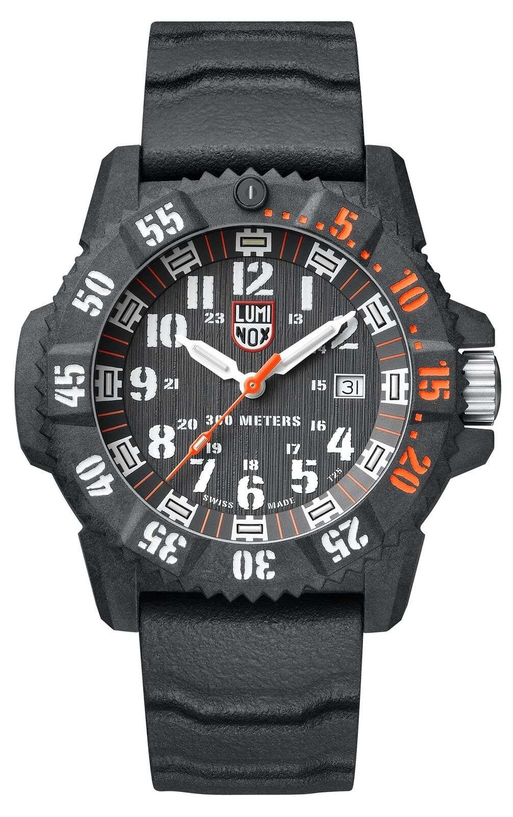 Luminox Master Carbon Seal Set 3800 Serie Schwarzes Zifferblatt Uhr XS.3801.C.SET