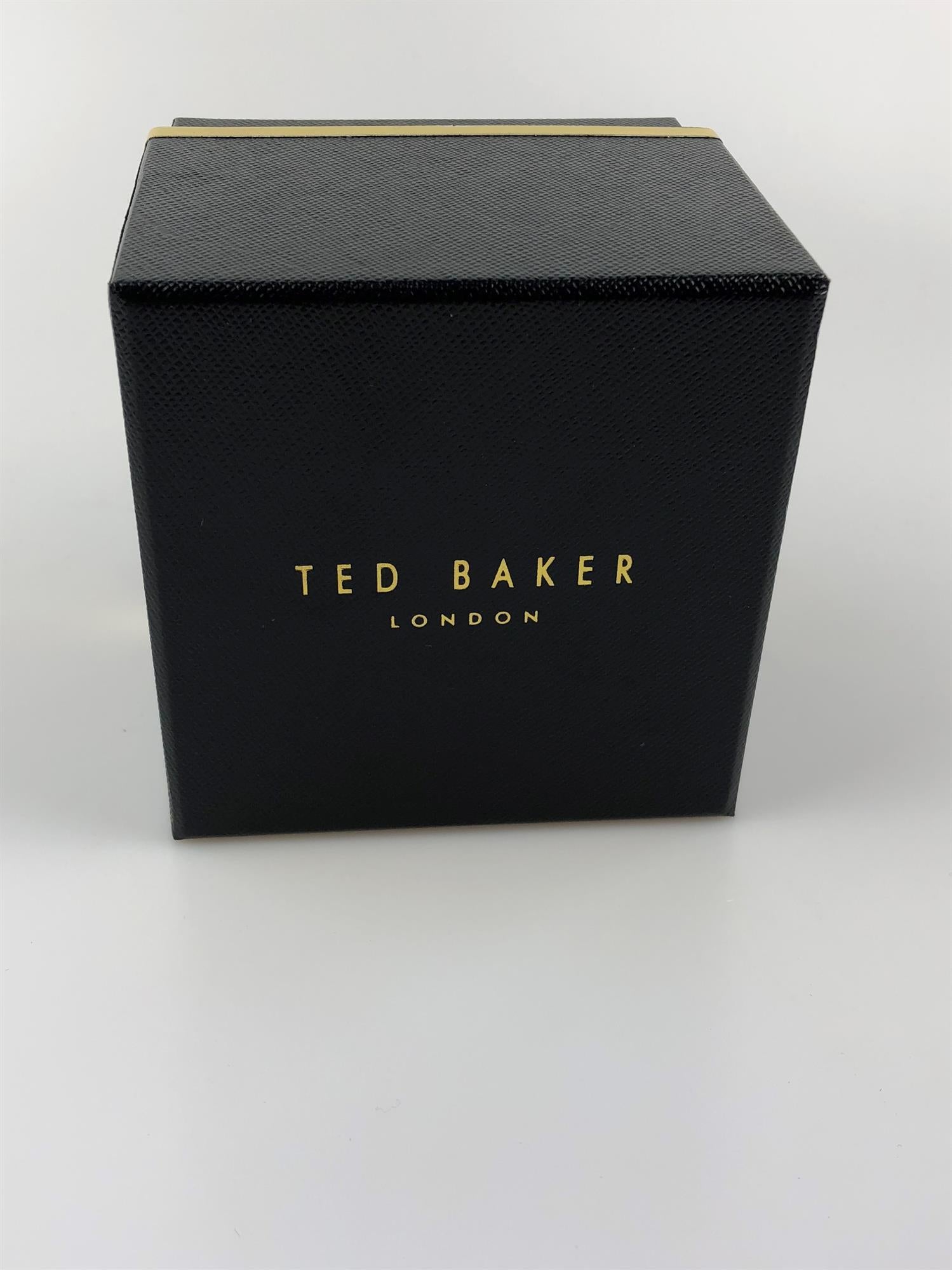 Ted Baker Connor Blaues Zifferblatt Schwarzes Mesh Armband Herren Uhr TE15062008