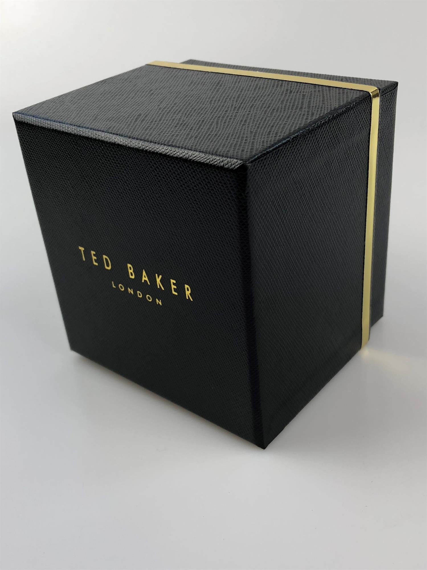 Ted Baker Connor Blaues Zifferblatt Schwarzes Mesh Armband Herren Uhr TE15062008