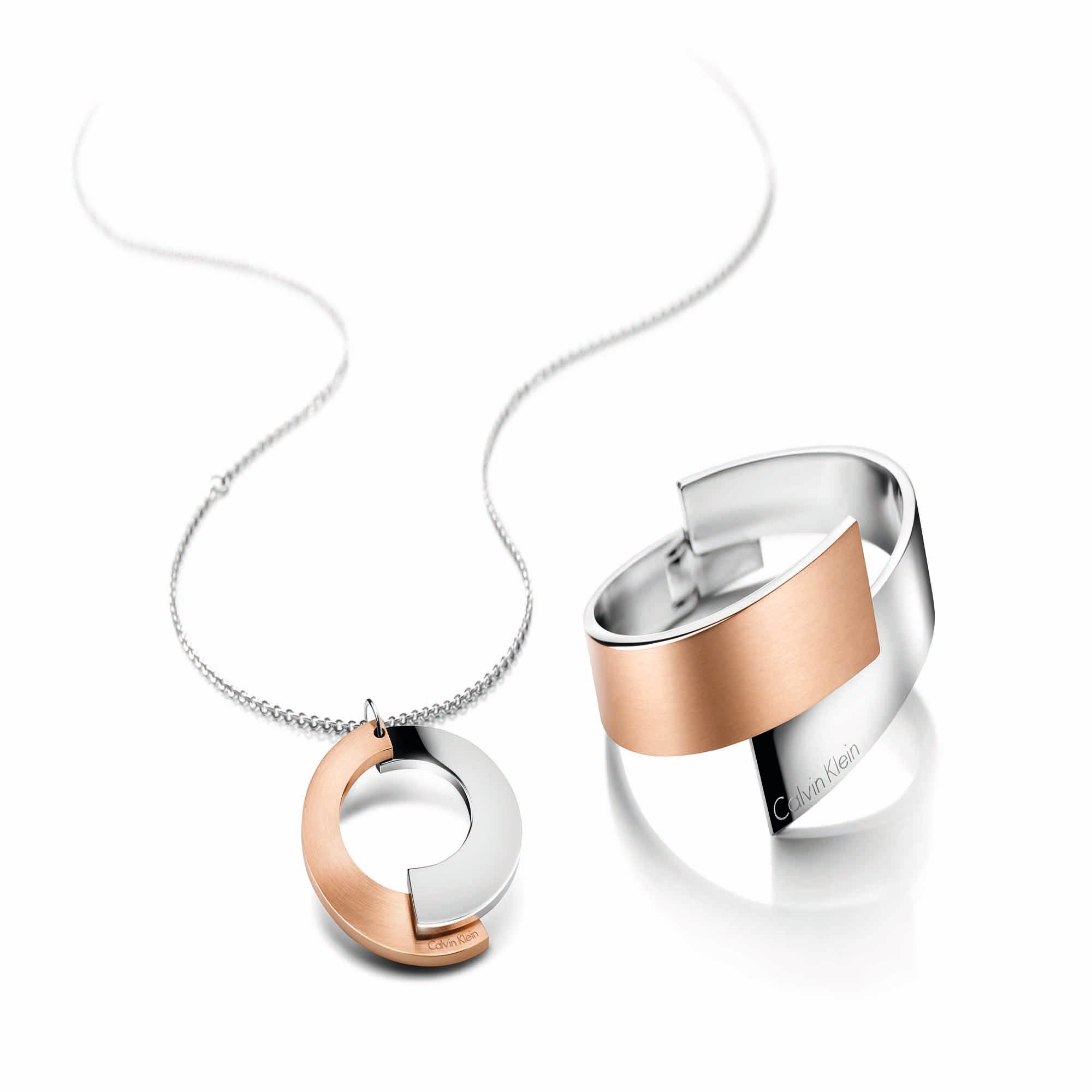 Calvin Klein Intense Ring Edelstahl/Roségold Beschichtet Damen Schmuck KJ2HPR280107