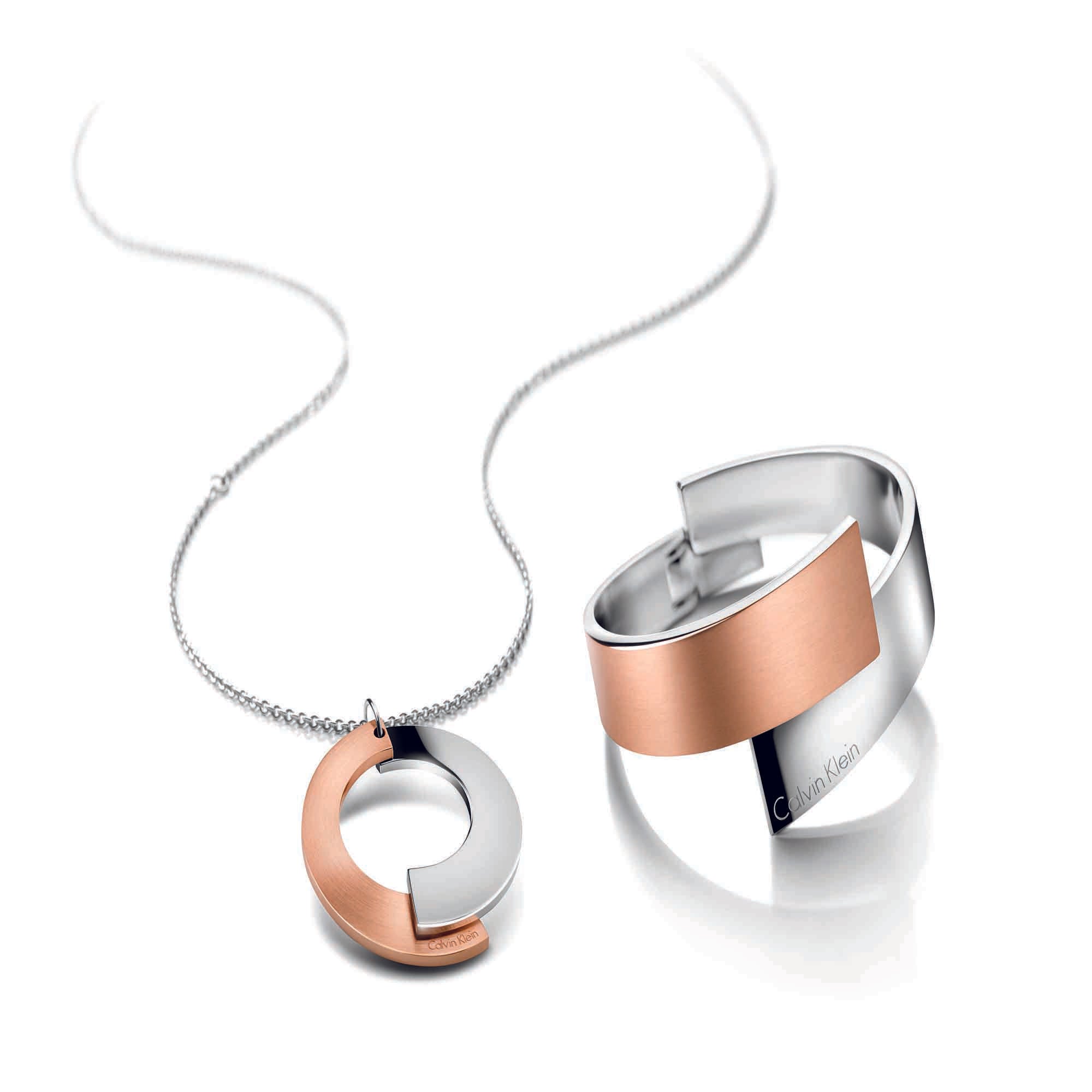 Calvin Klein Intense Ring Edelstahl/Roségold Beschichtet Damen Schmuck KJ2HPR280107