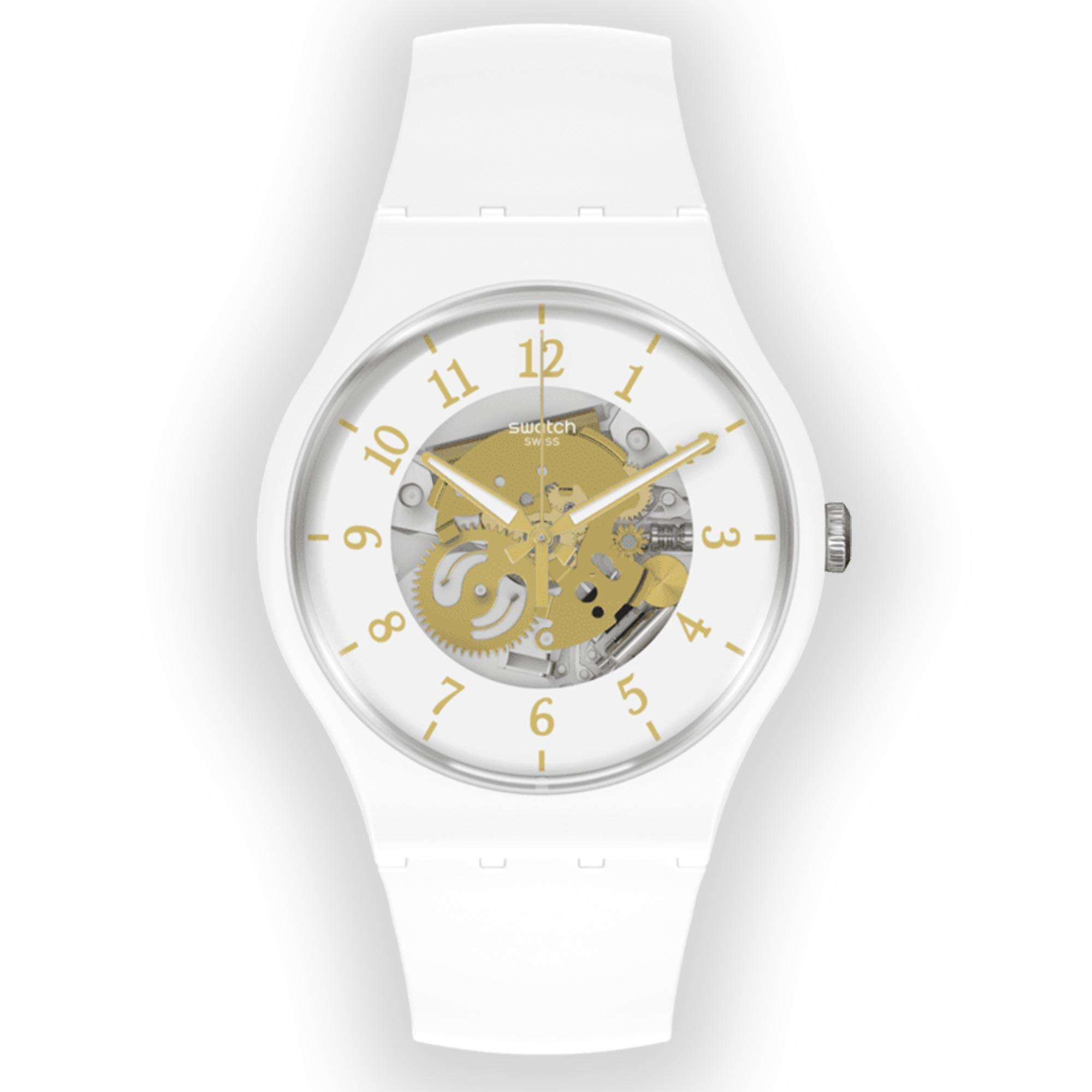 Swatch SwatchPAY! TAILSHEADSPAY! Quartz White Dial Watch SO32W105-5300