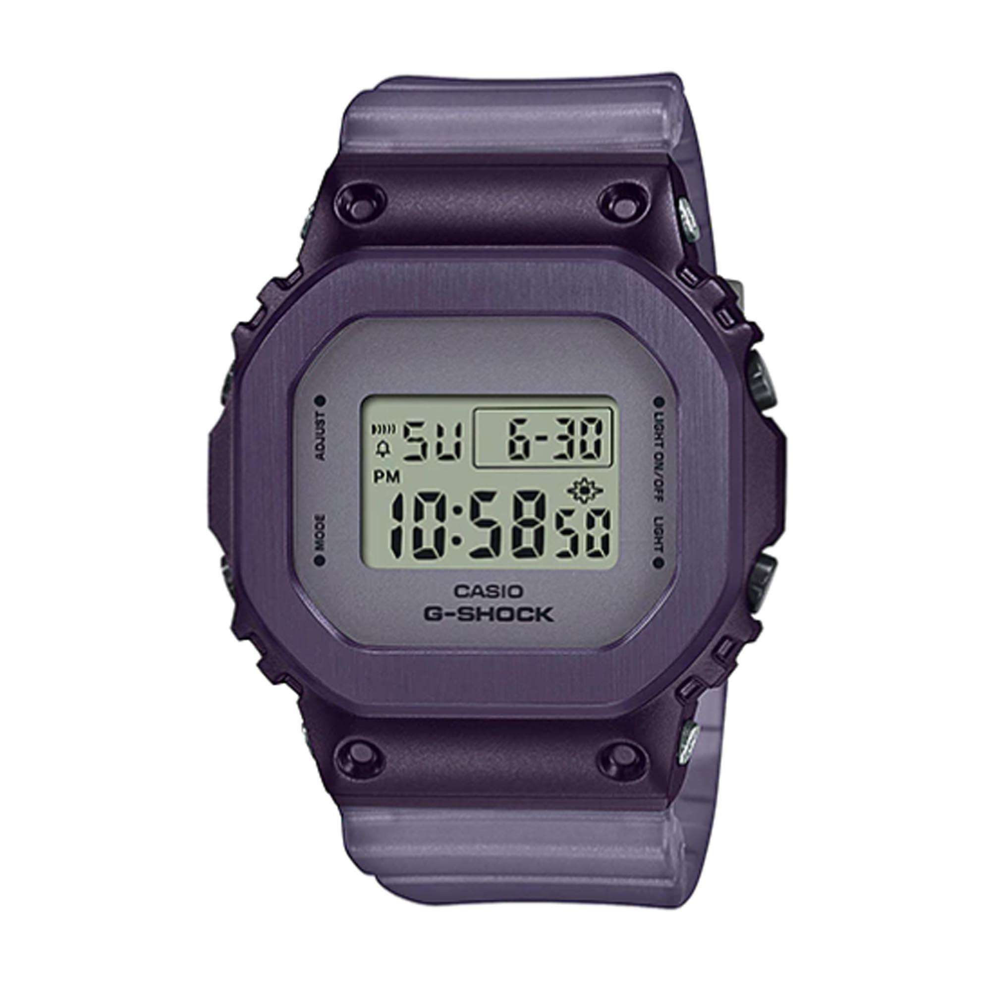 Casio G-Shock Mystic Fog Quarz Lila Zifferblatt Lila Harzarmband GM-S5600MF-6ER