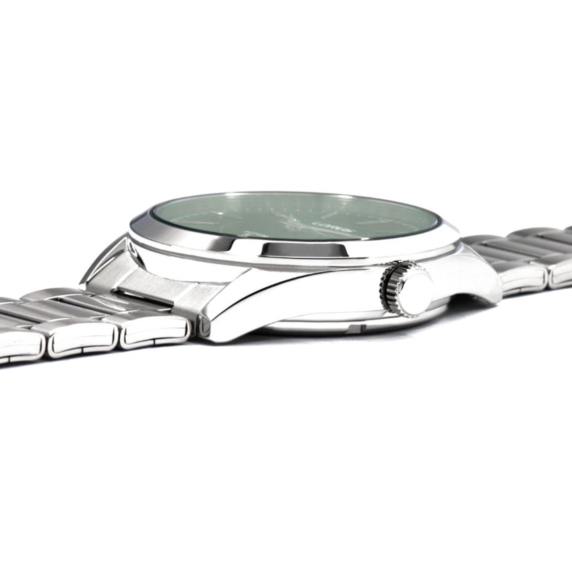 Lorus Classic Automatik Grünes Zifferblatt Edelstahl Armband Herren Uhr RL439AX9