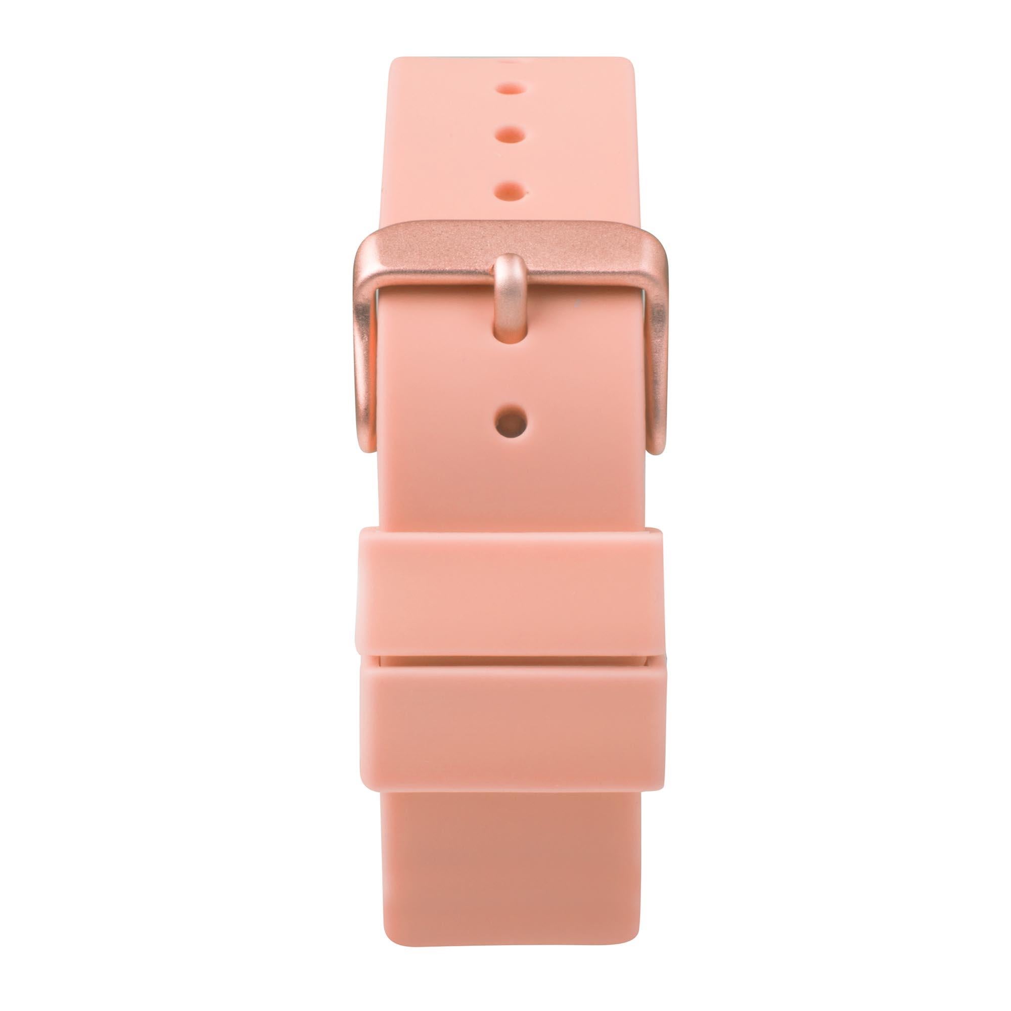 Sekonda In Colour Quarz Rosa Zifferblatt Rosa Silikonarmband Damen Uhr 40394