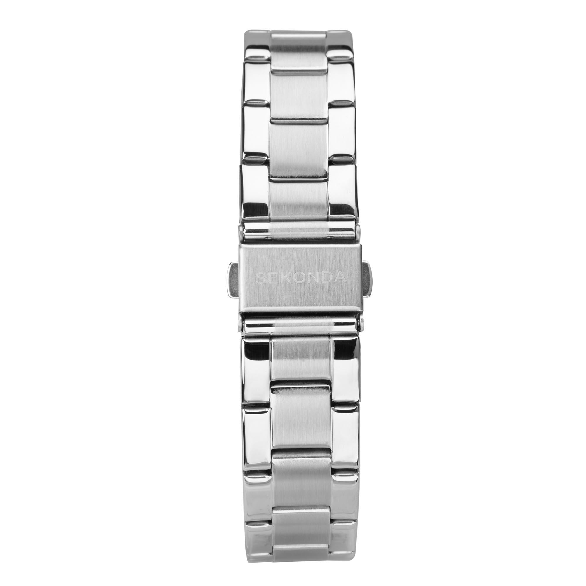 Sekonda ColourPop Quartz Silver Dial Stainless Bracelet Men's Watch 1945