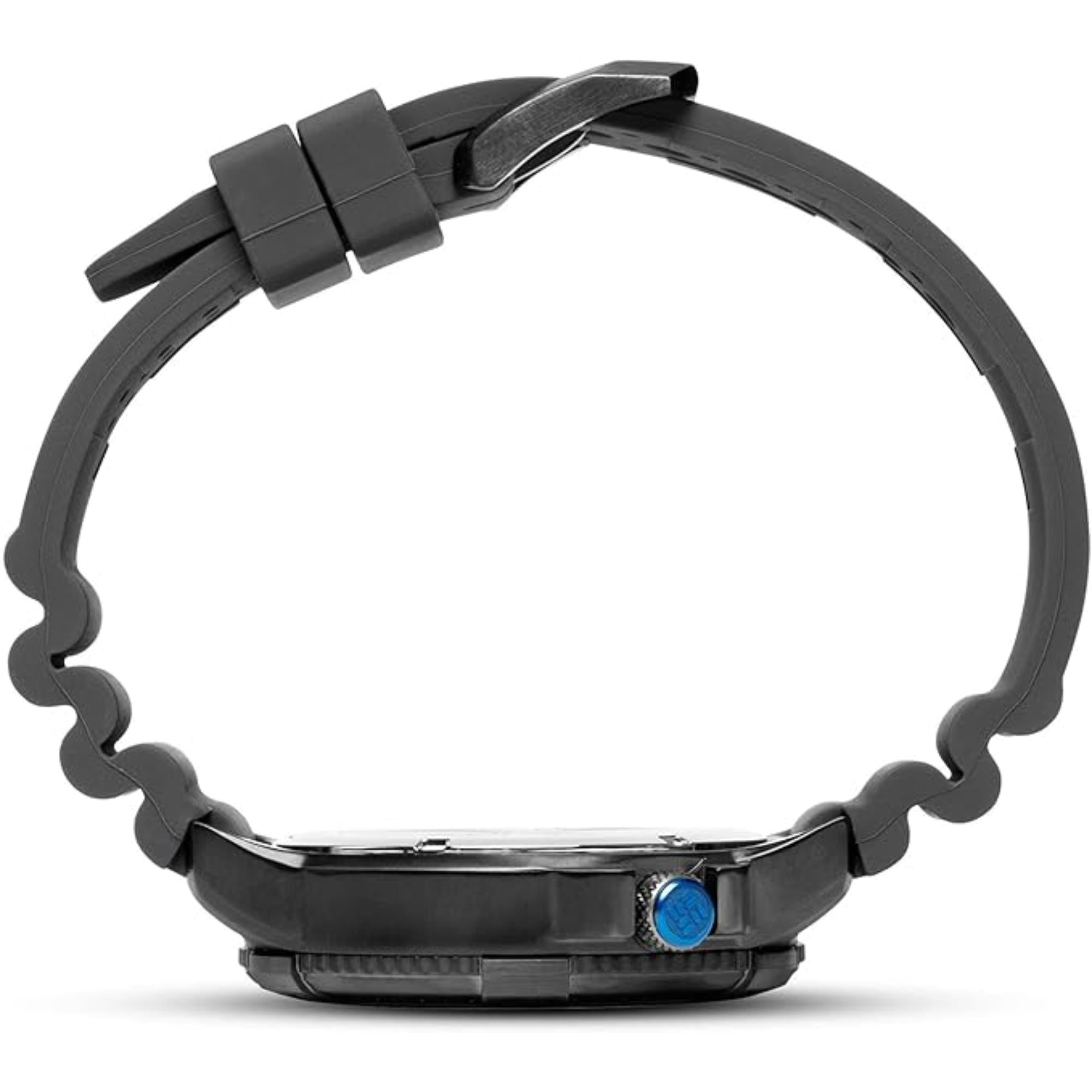 Columbia Peak Patrol Quarz Graues Zifferblatt Graues Silikonarmband Herren Uhr CSC03-003