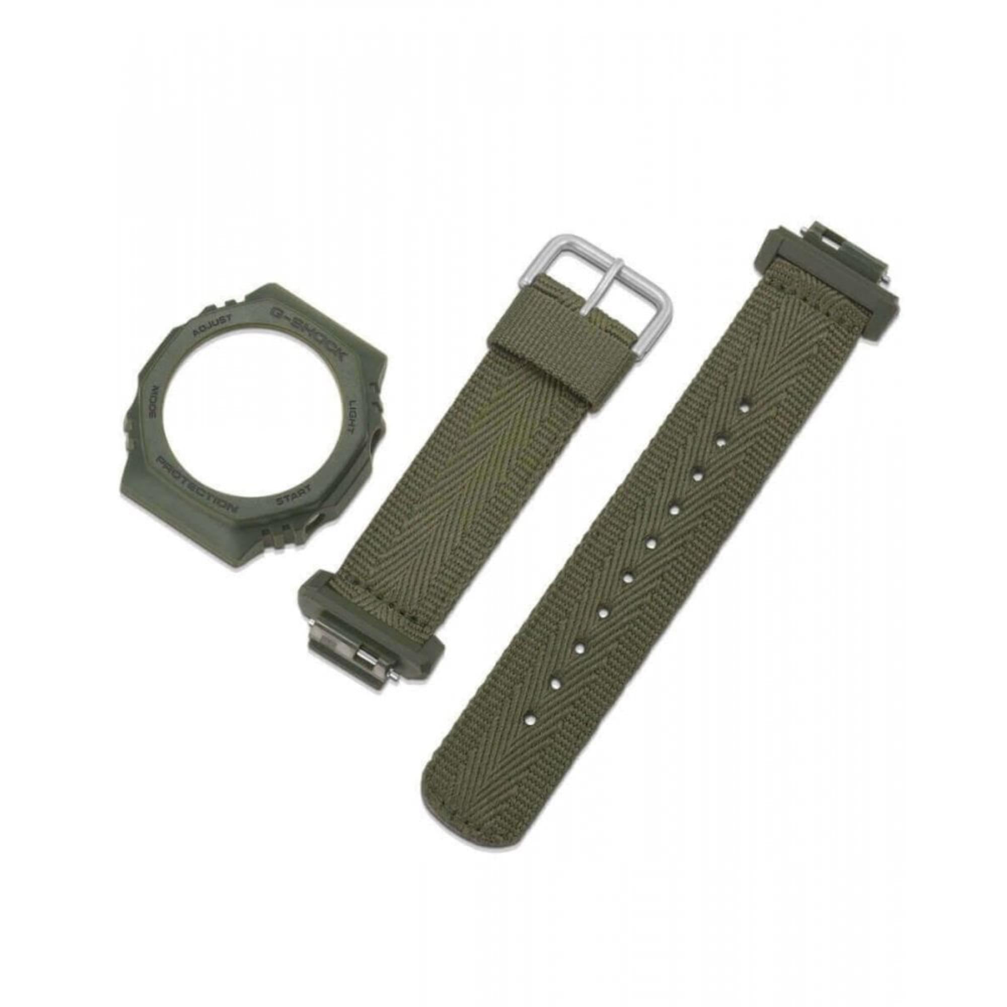 Casio G-Shock Gefrorener Wald Schnee Camouflage Serie Herren Uhr GAE-2100GC-7AER